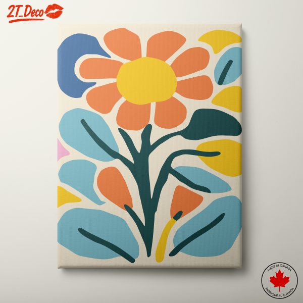 Colorful Botanical Abstract Art 2