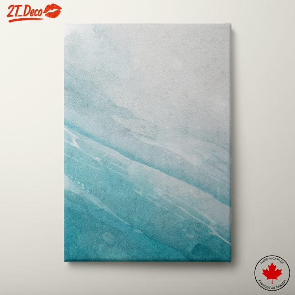 Blue Abstract Watercolor Artwork