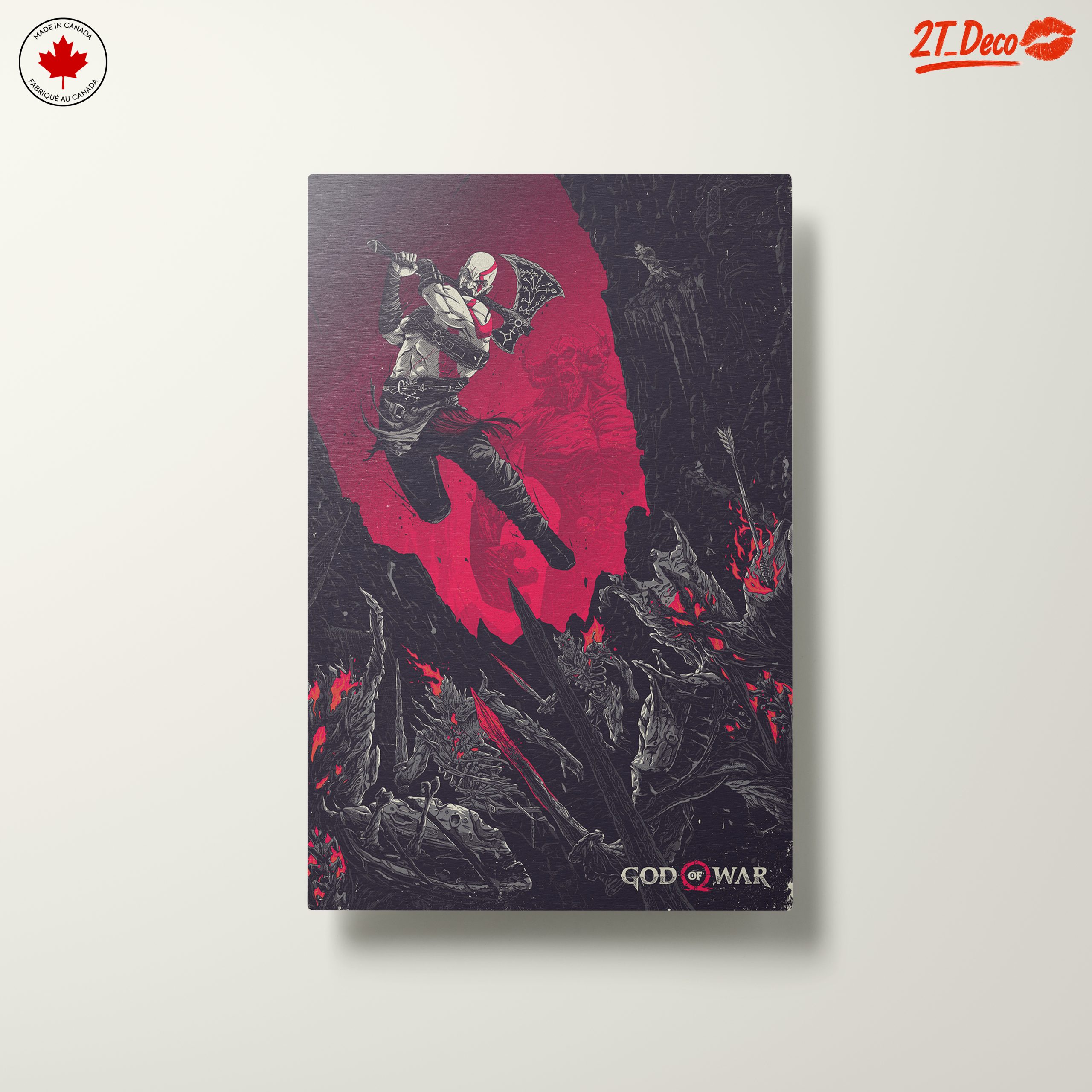 Epic God of War Battle Scene - Image 10