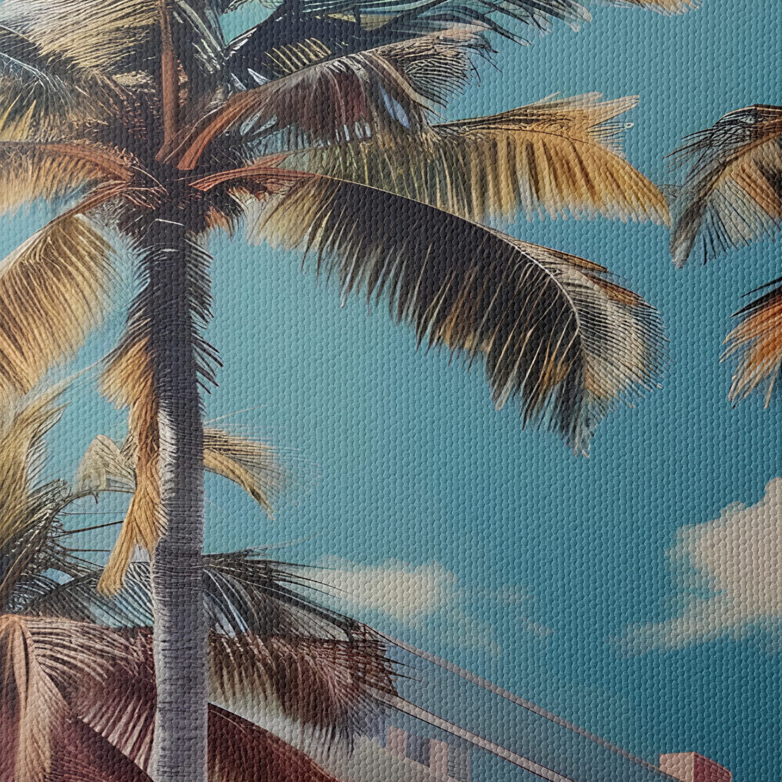 Vibrant Tropical Landscape with Palm Trees - Image 4