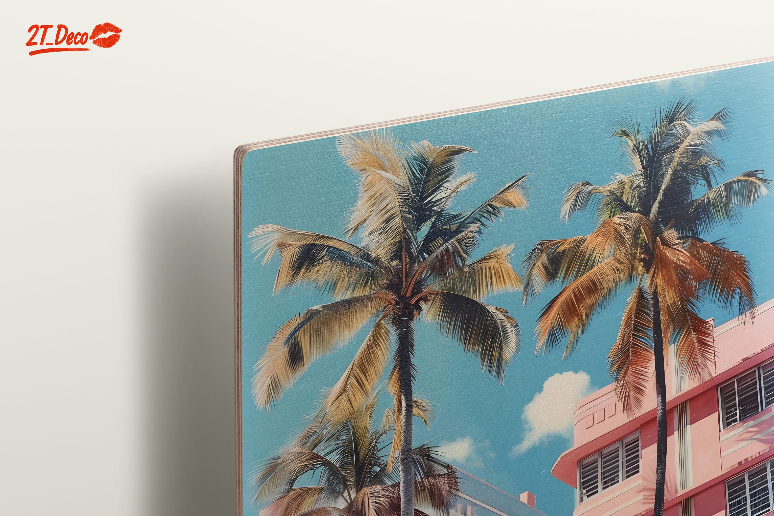 Vibrant Tropical Landscape with Palm Trees - Image 15
