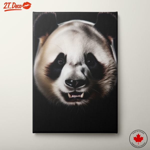 Realistic Panda Art for Home Decor