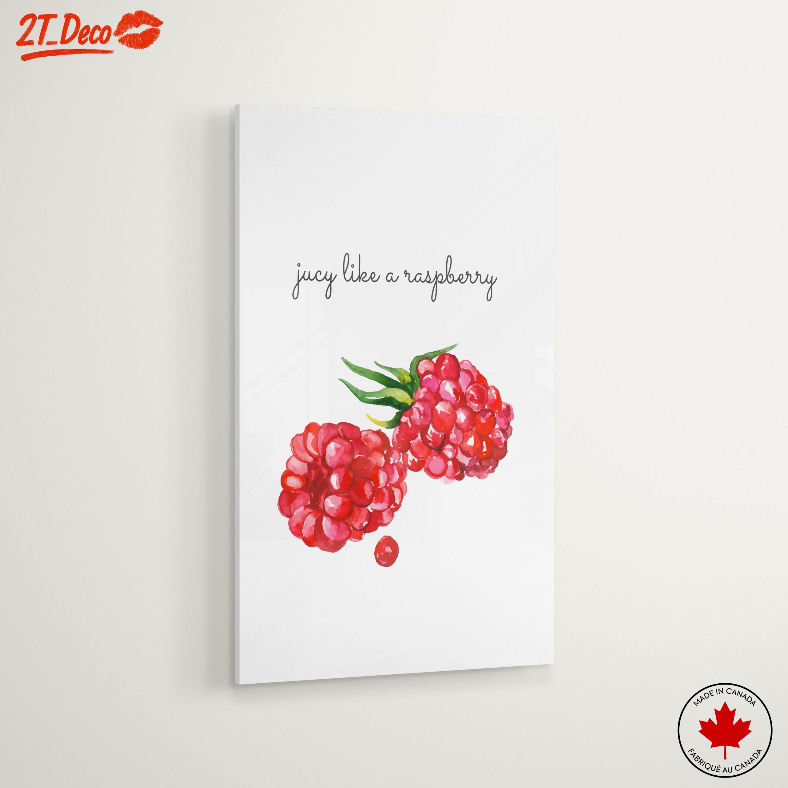 Watercolor Raspberries Art - Image 6