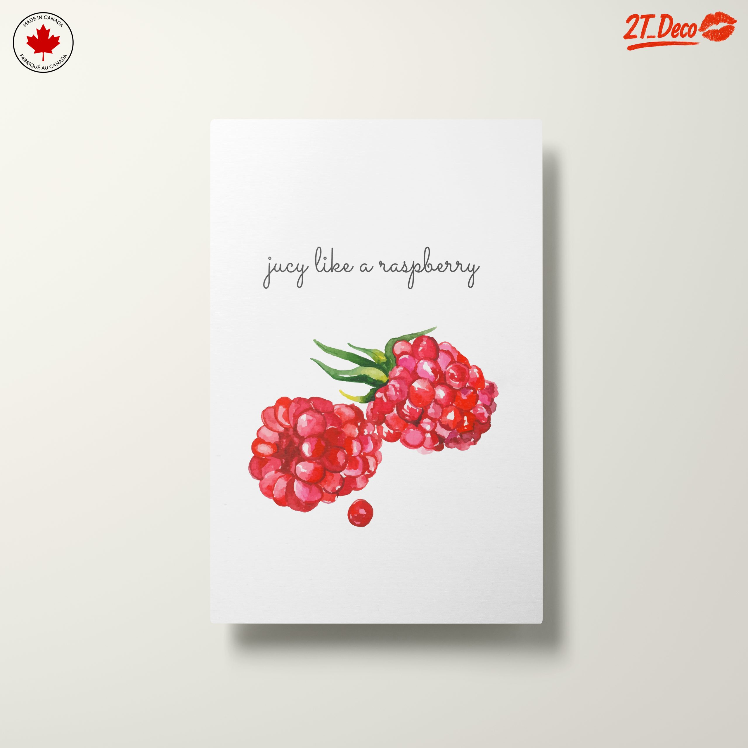 Watercolor Raspberries Art - Image 10