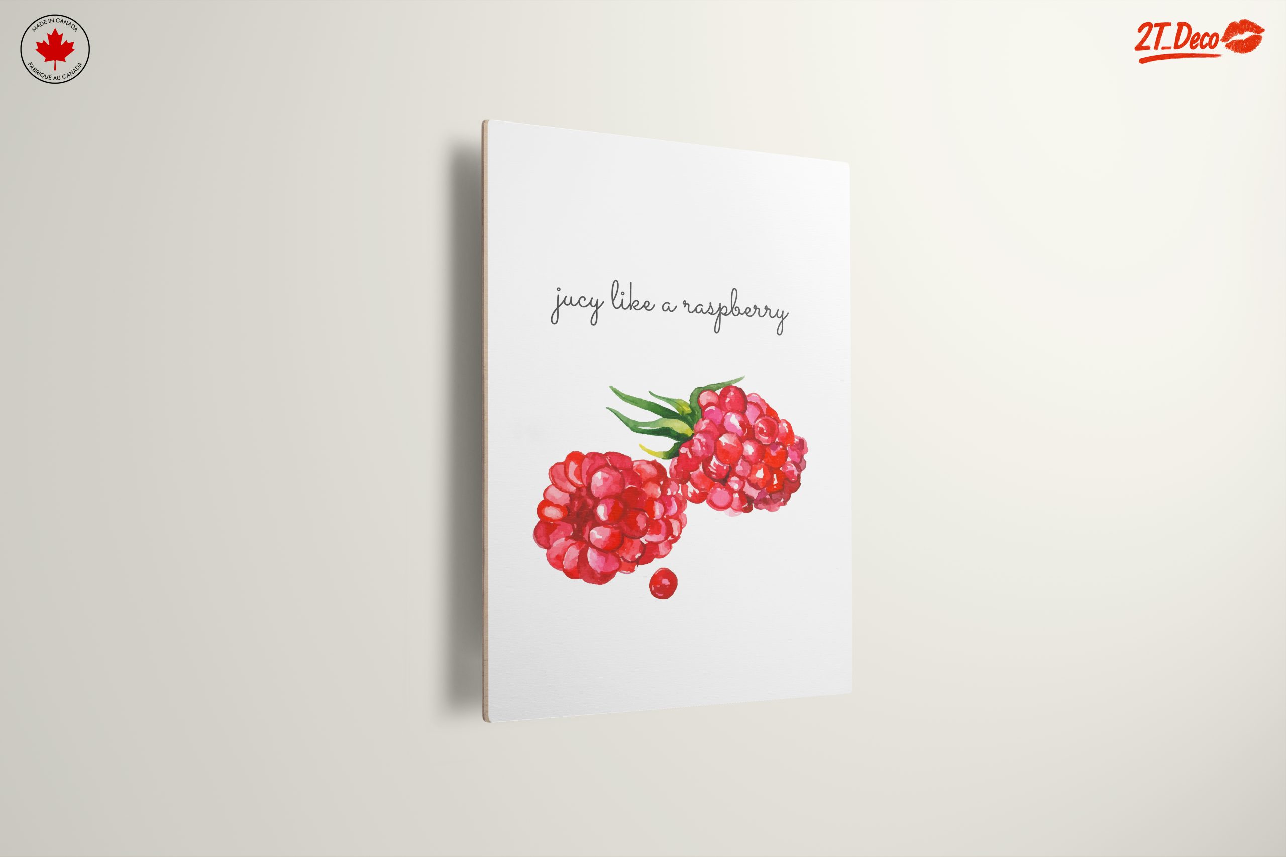 Watercolor Raspberries Art - Image 13