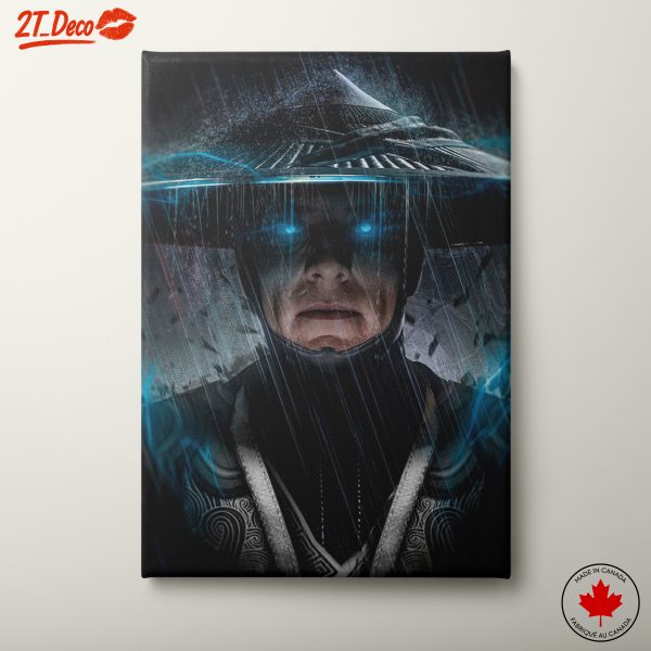 Mortal Kombat Character Art Featuring Raiden