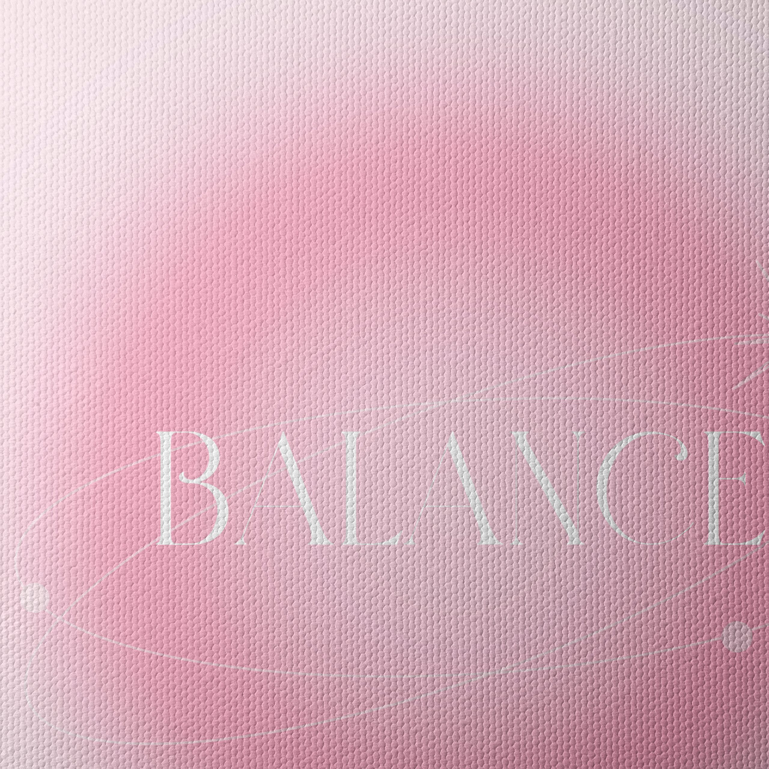 Inspirational Balance Text Art for Uplifting Spaces - Image 4