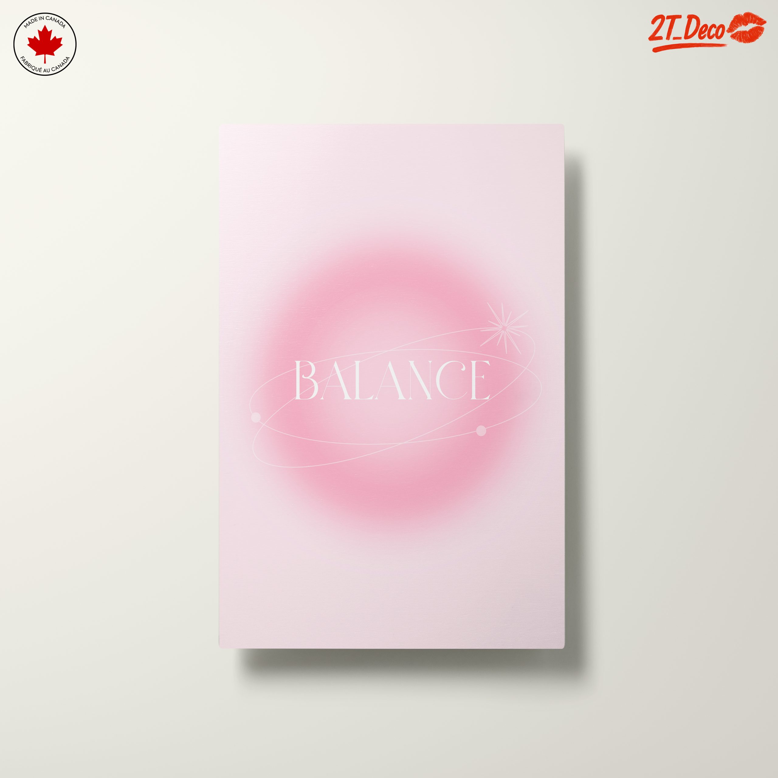 Inspirational Balance Text Art for Uplifting Spaces - Image 10