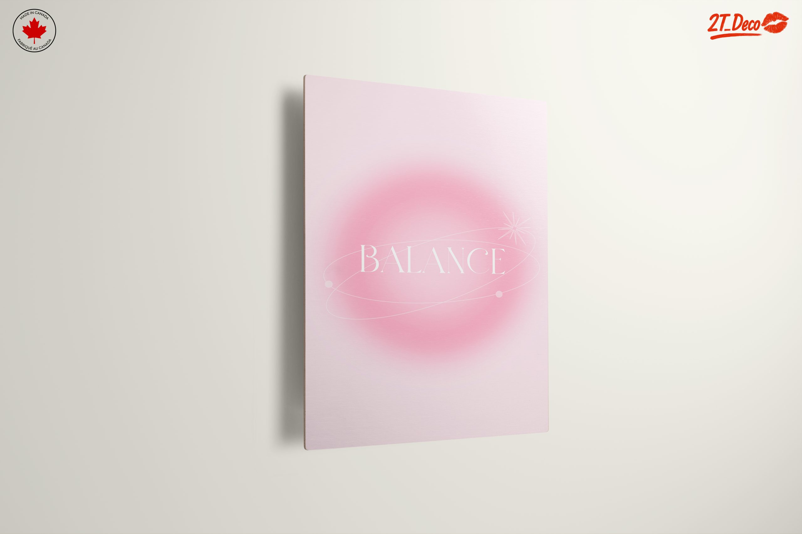 Inspirational Balance Text Art for Uplifting Spaces - Image 13