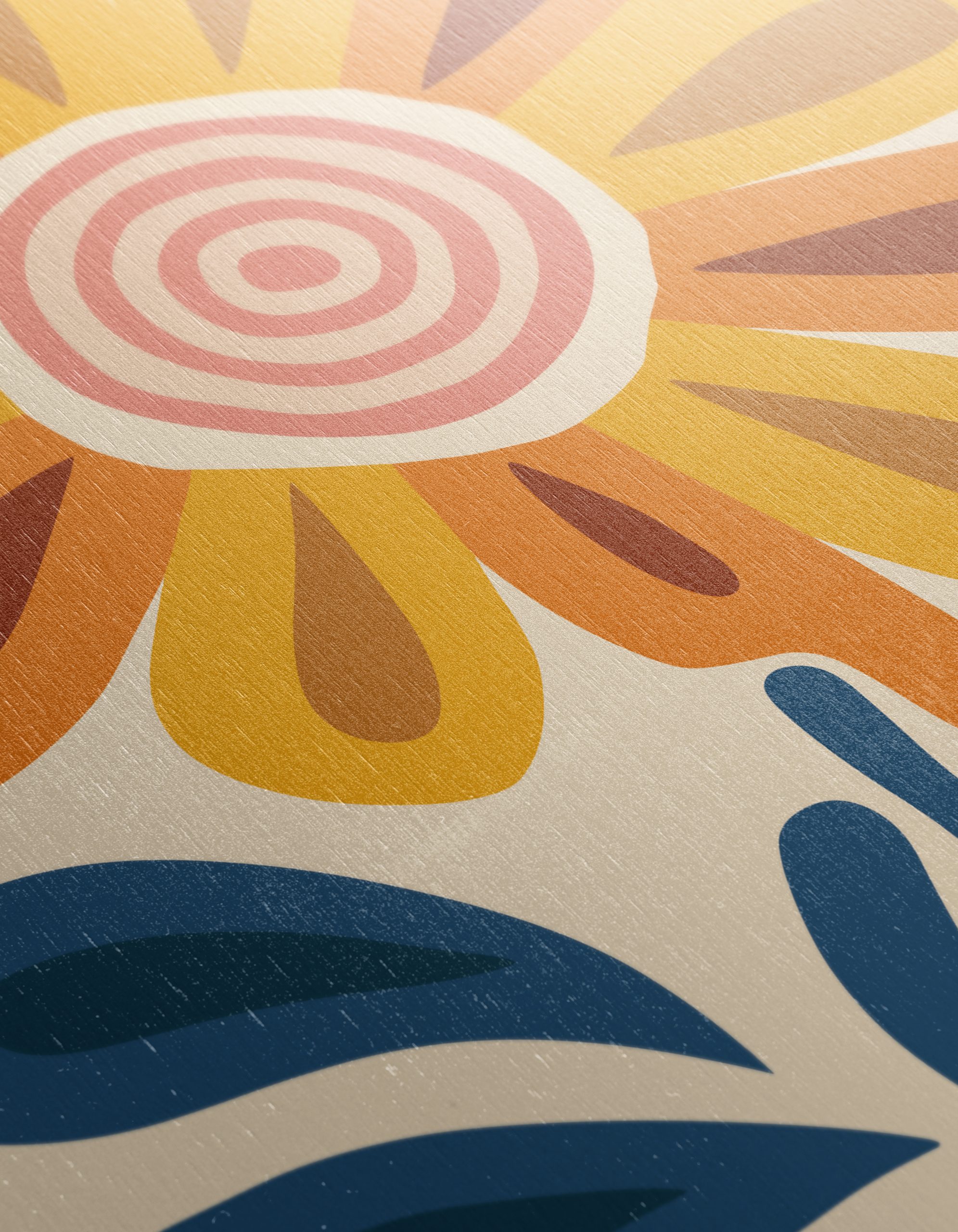 Stylized Botanical Abstract Flower Art 2 - Image 12
