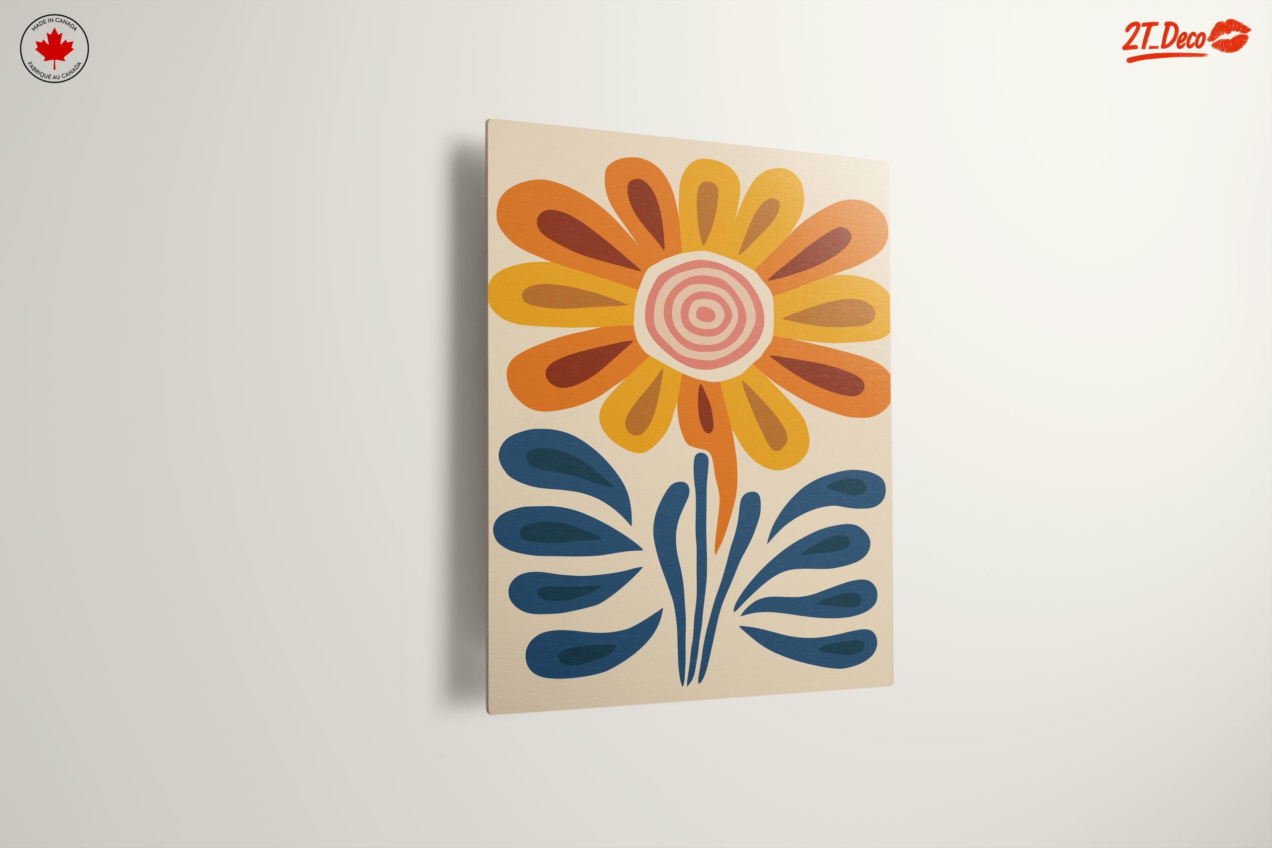 Stylized Botanical Abstract Flower Art 2 - Image 13