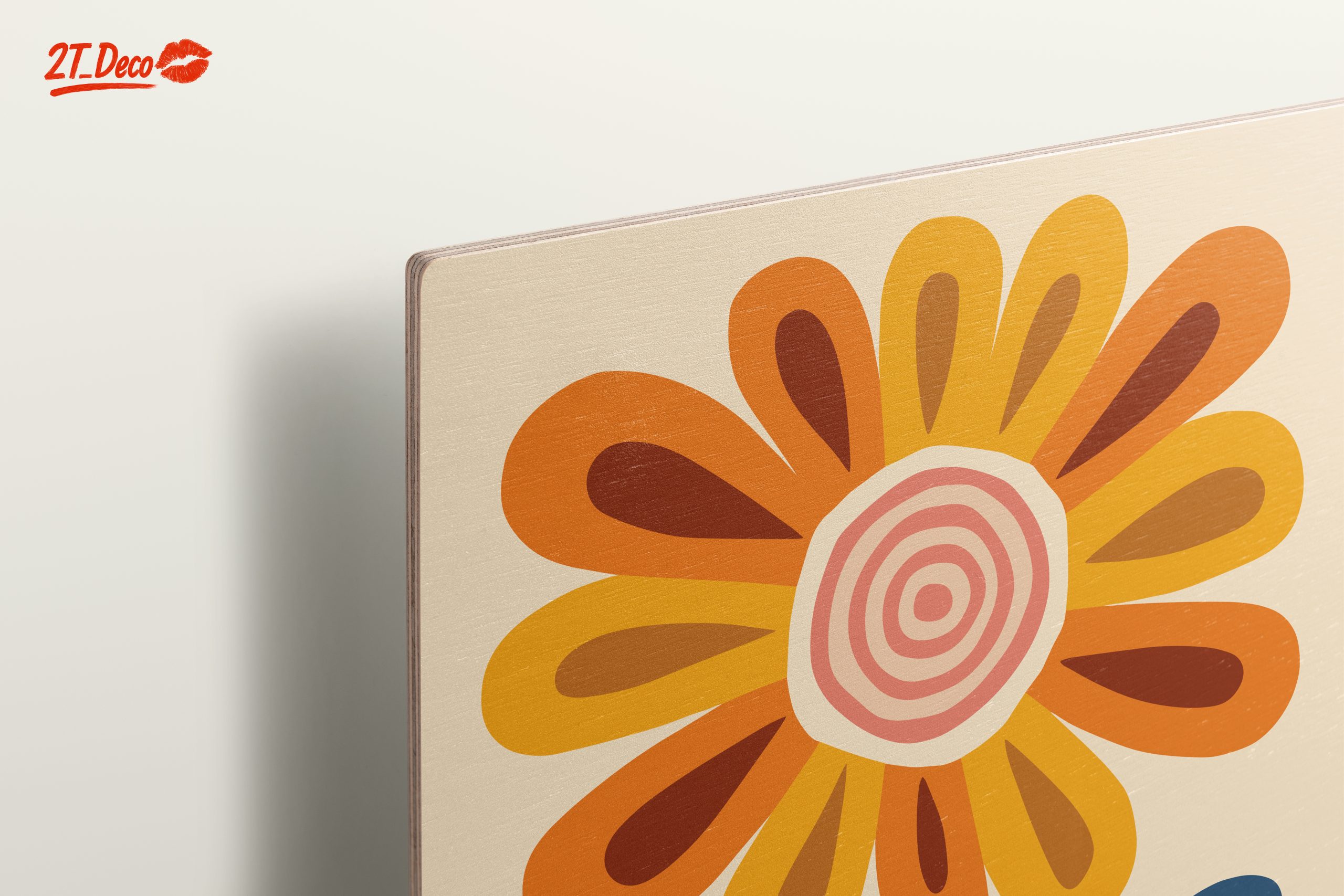 Stylized Botanical Abstract Flower Art 2 - Image 15