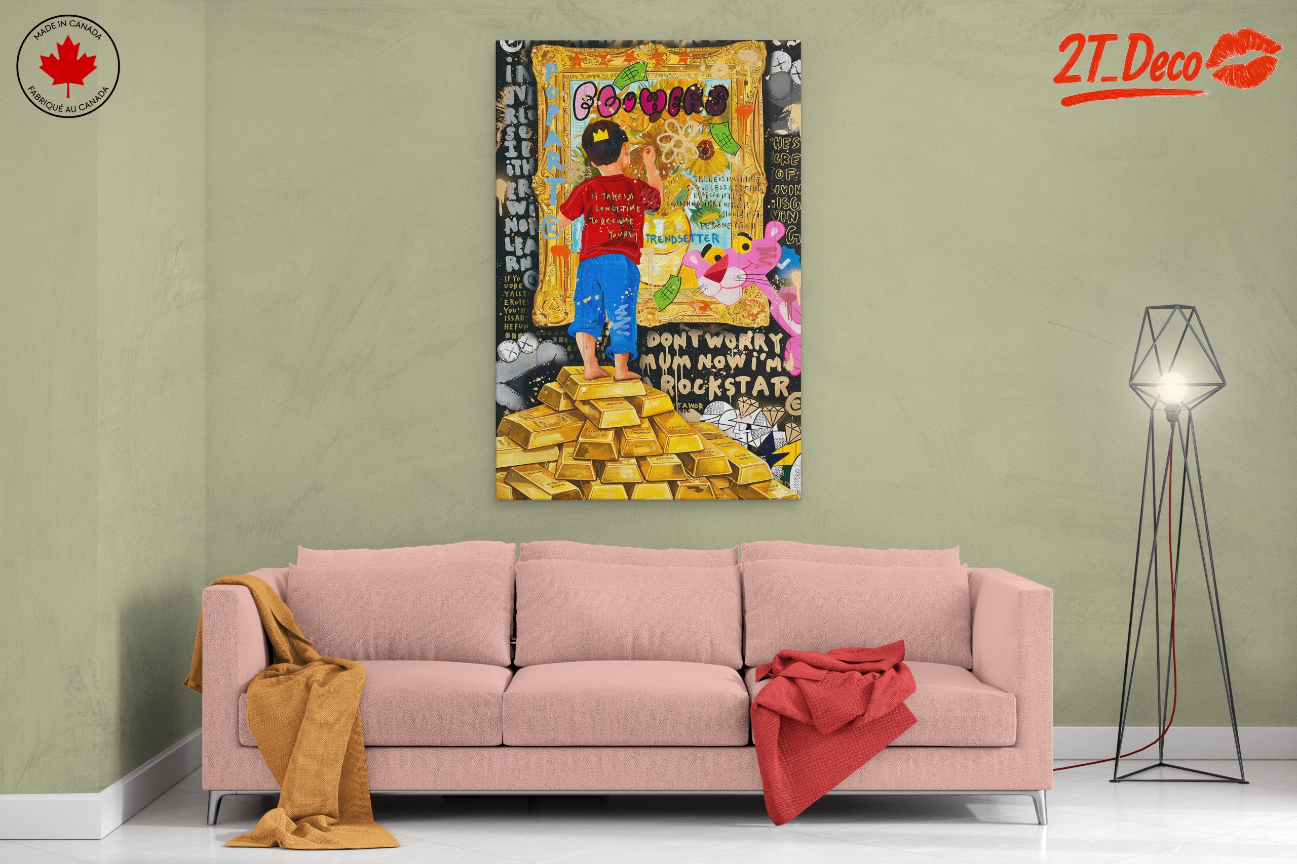 Vibrant Pop Art with a Trendsetter Kid - Image 2