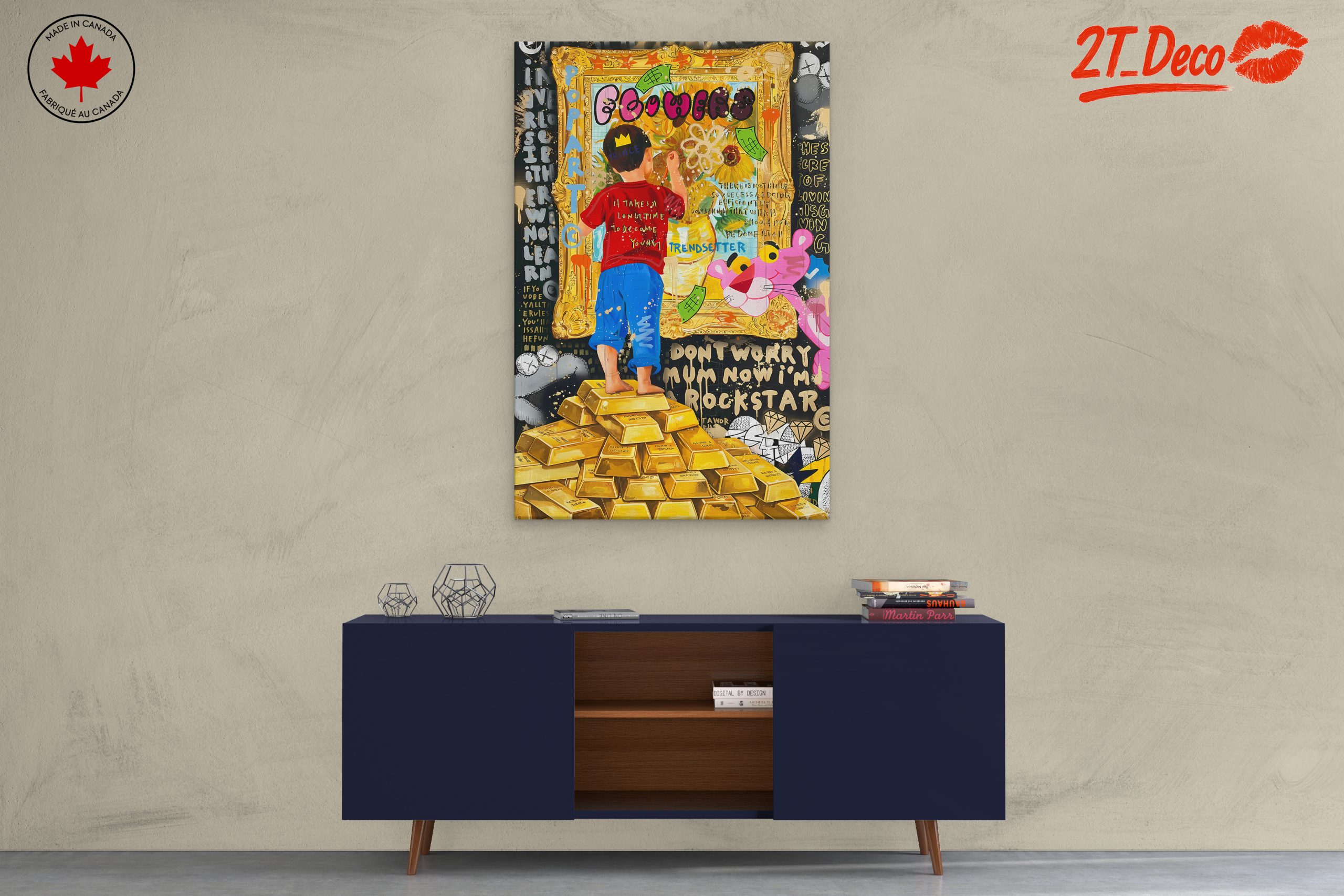 Vibrant Pop Art with a Trendsetter Kid - Image 3