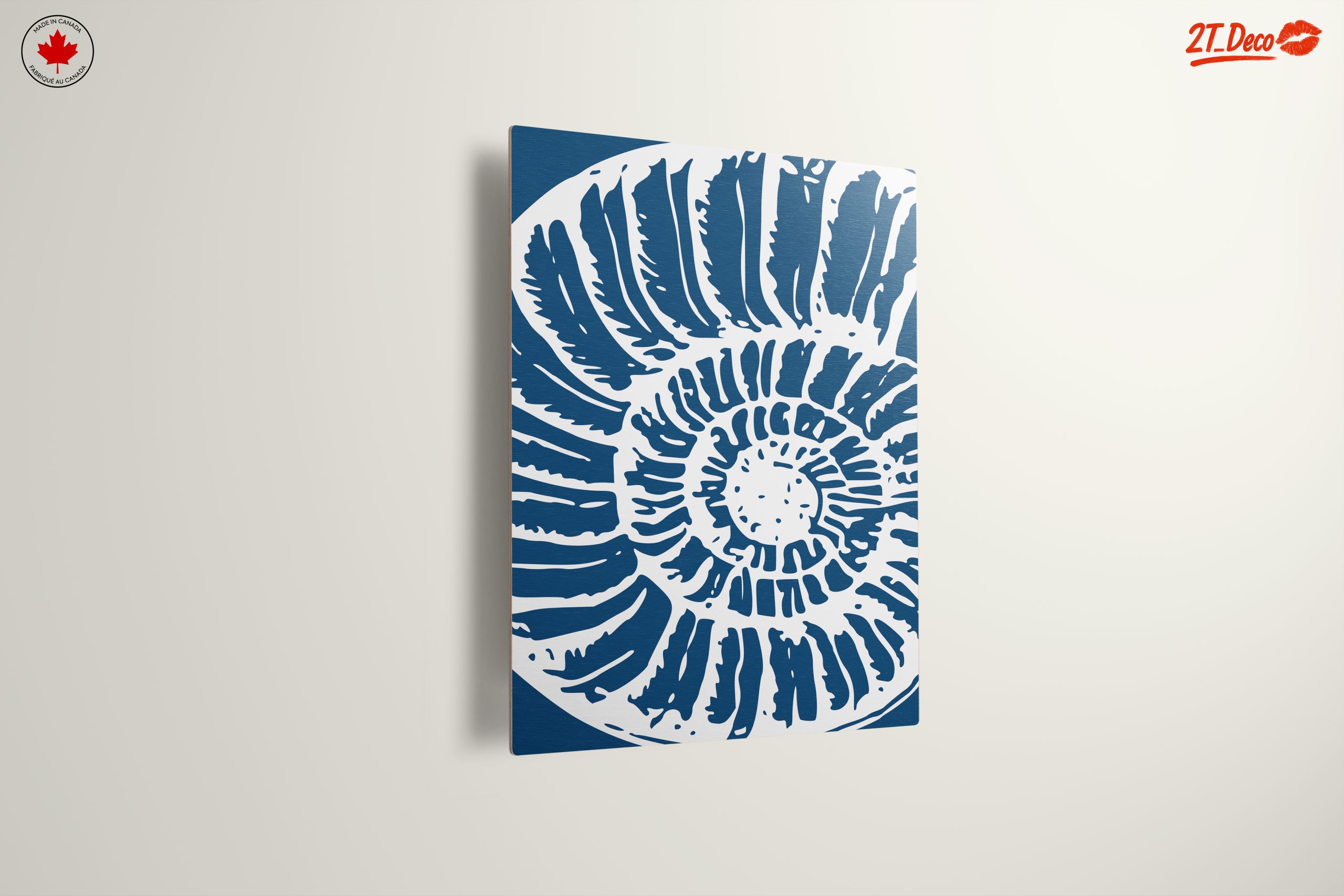 Stylized Marine Spiral Art for Ocean Lovers - Image 13