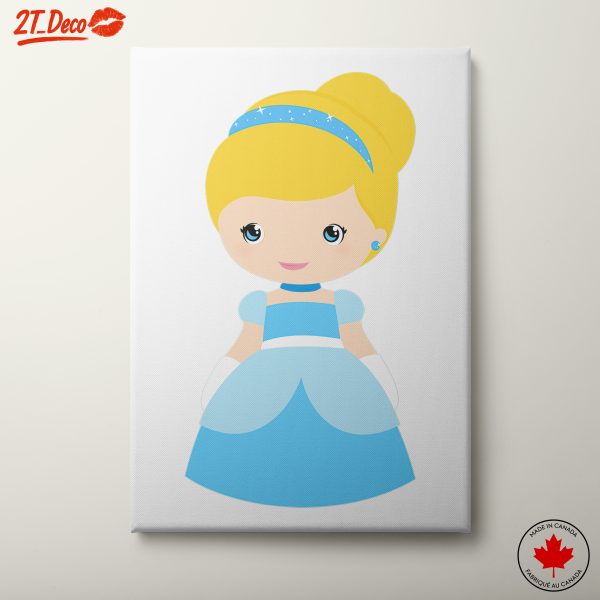 Cute Disney Character Art of a Princess