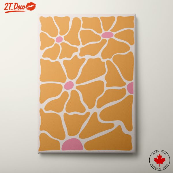 Playful Organic Shapes Abstract Art