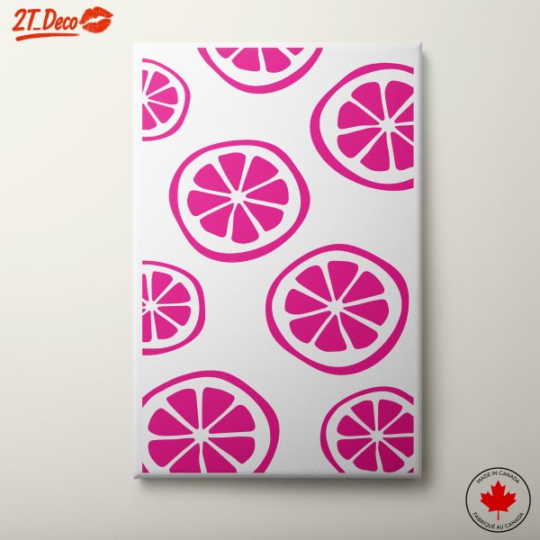 Vibrant Abstract Citrus Art 2