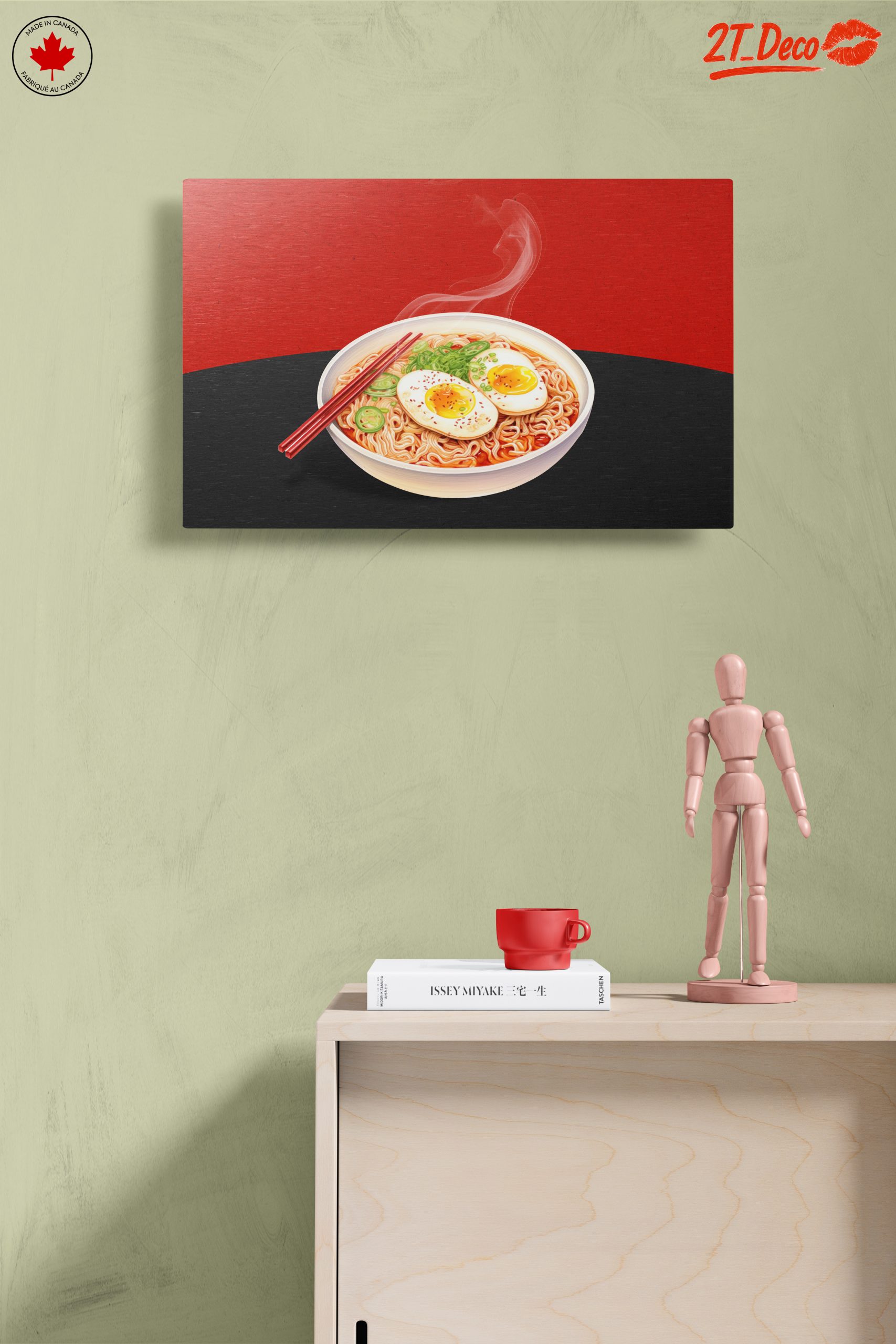 Stylized Bowl of Noodles Artwork - Image 14