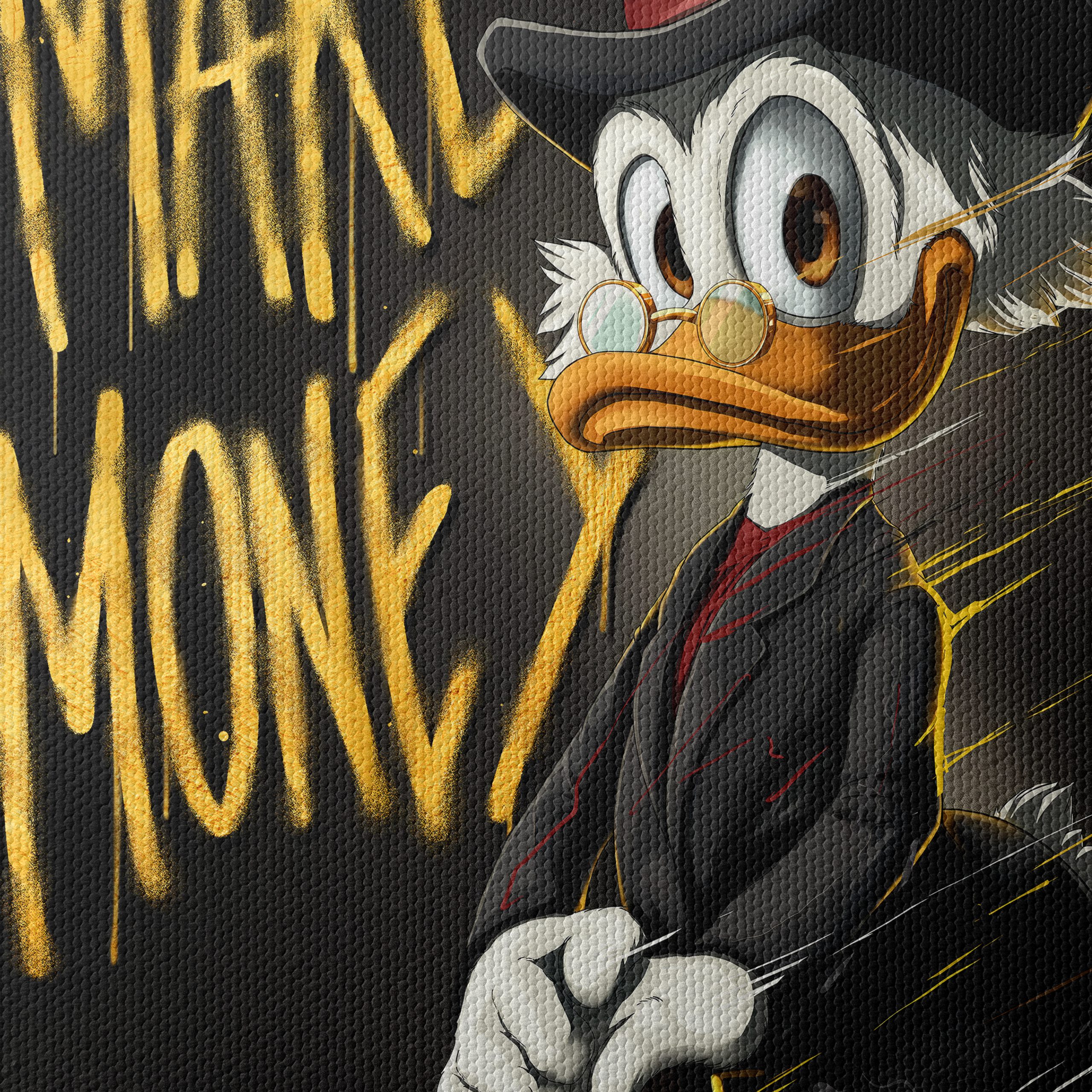Motivational Cartoon Character Art Featuring Scrooge McDuck - Image 4