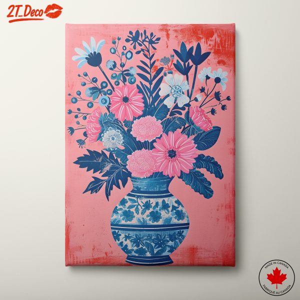 Vibrant Floral Still Life Art