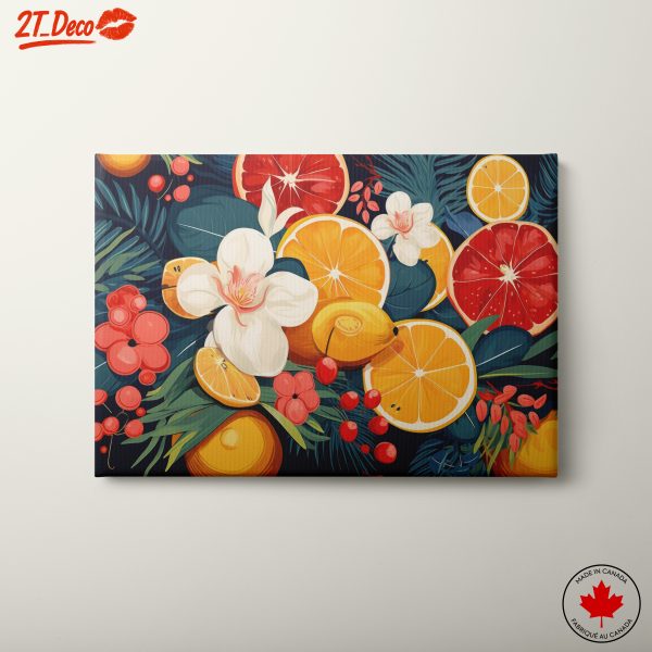 Vibrant Abstract Fruit Composition 2