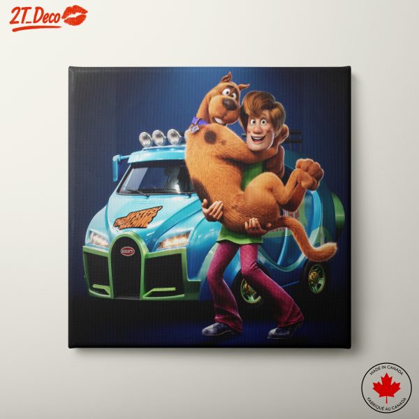 Scooby Doo and Shaggy Adventure Scene
