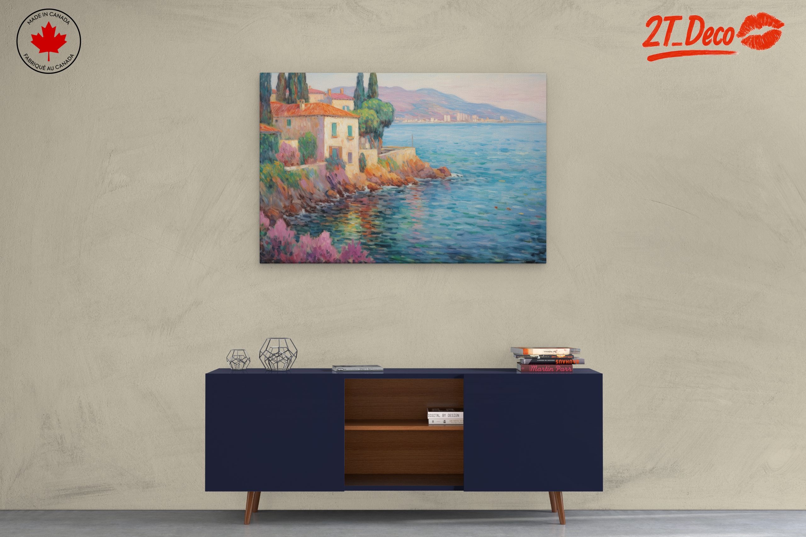 Impressionistic Coastal Landscape - Image 3