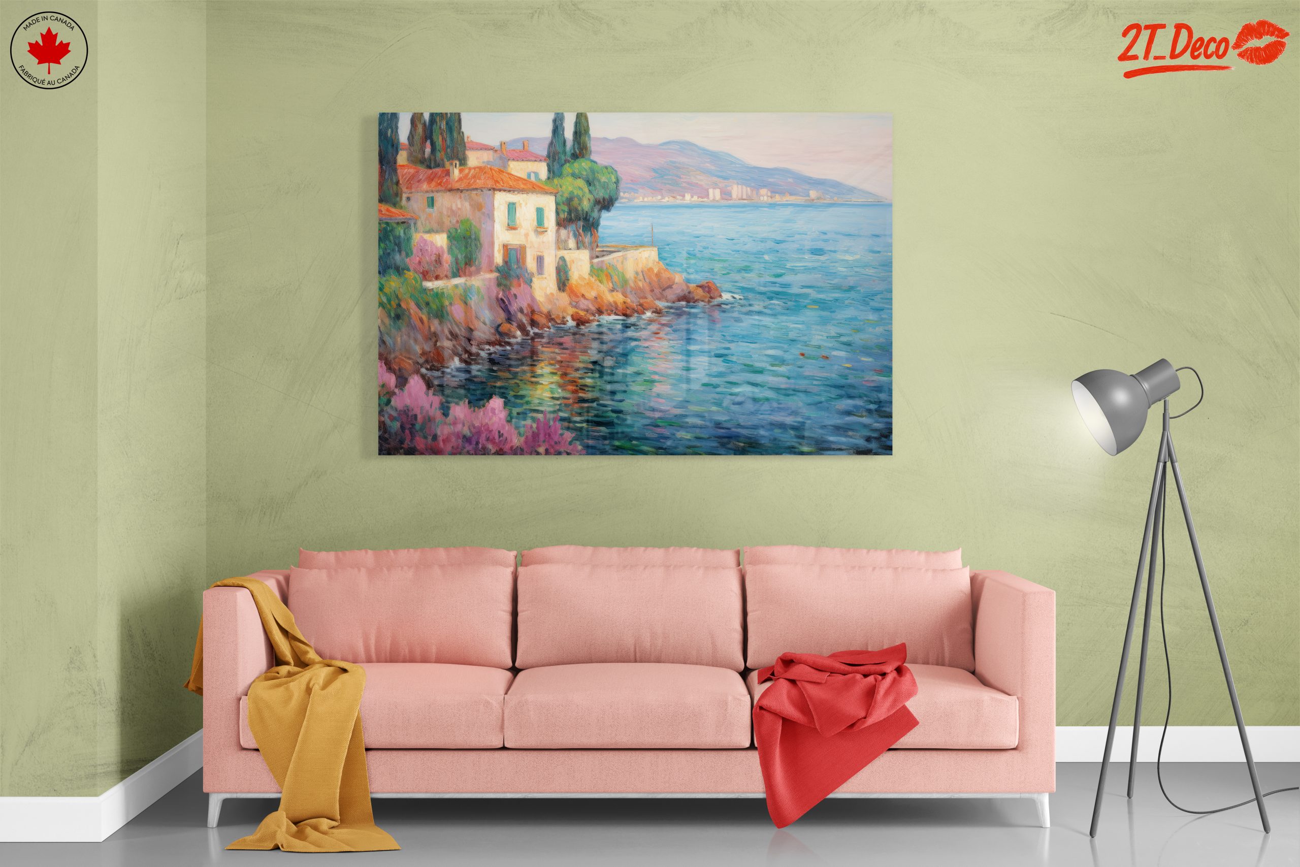 Impressionistic Coastal Landscape - Image 7