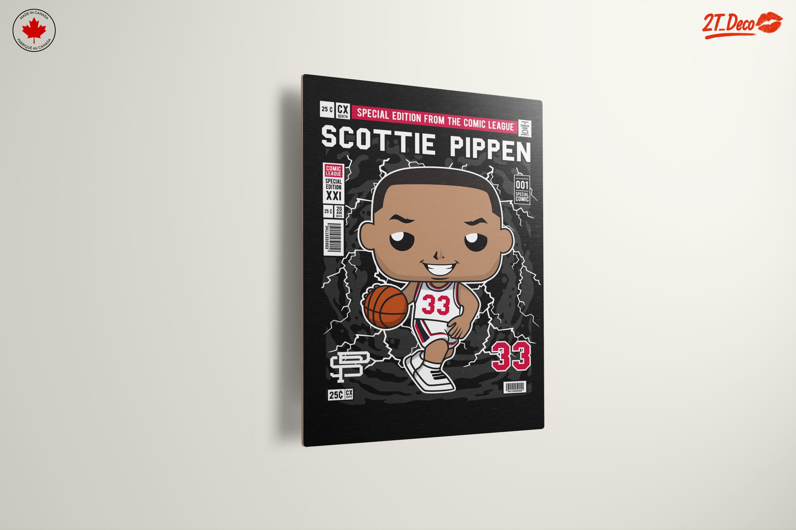 Scottie Pippen Cartoon Character Art - Image 13
