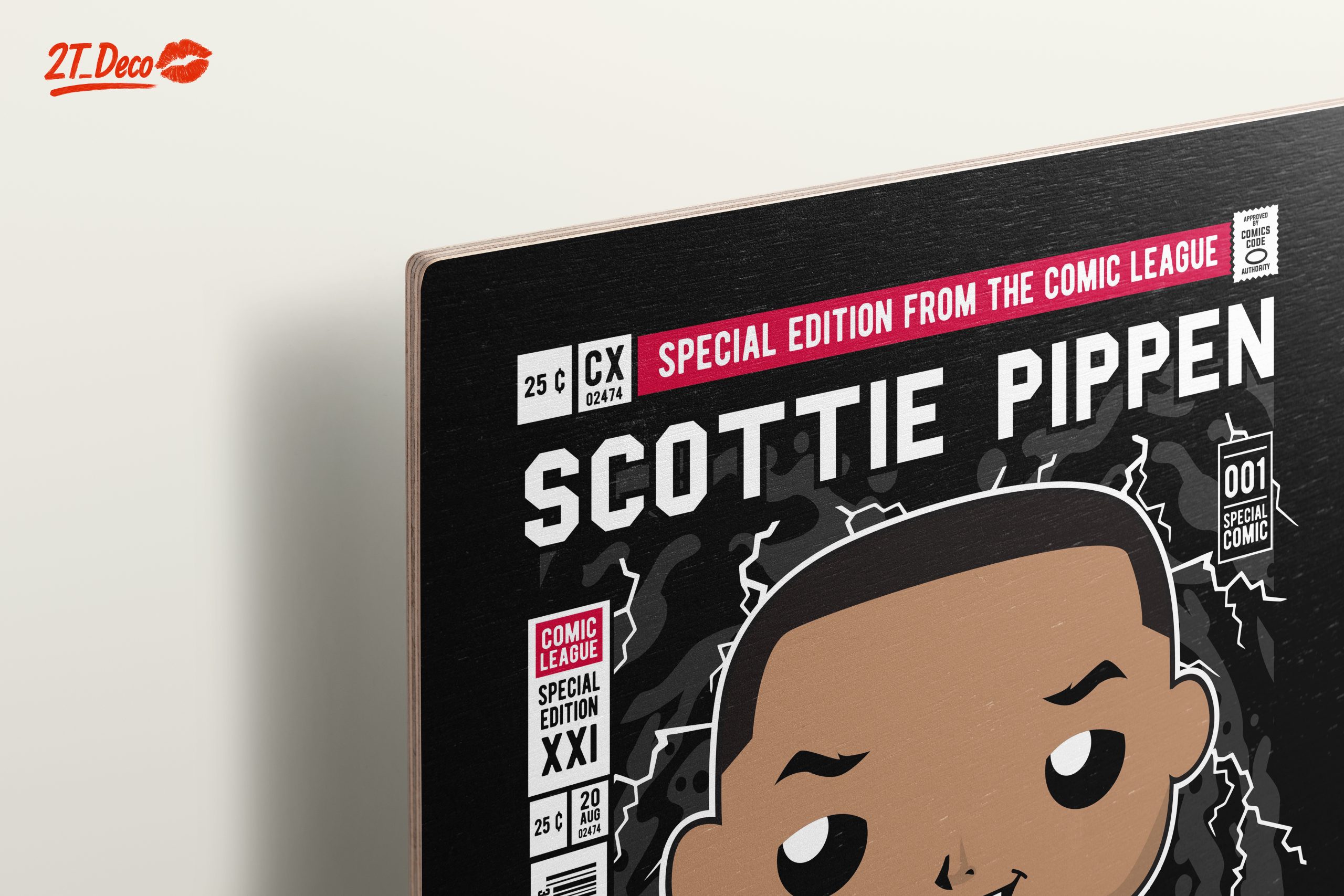Scottie Pippen Cartoon Character Art - Image 15
