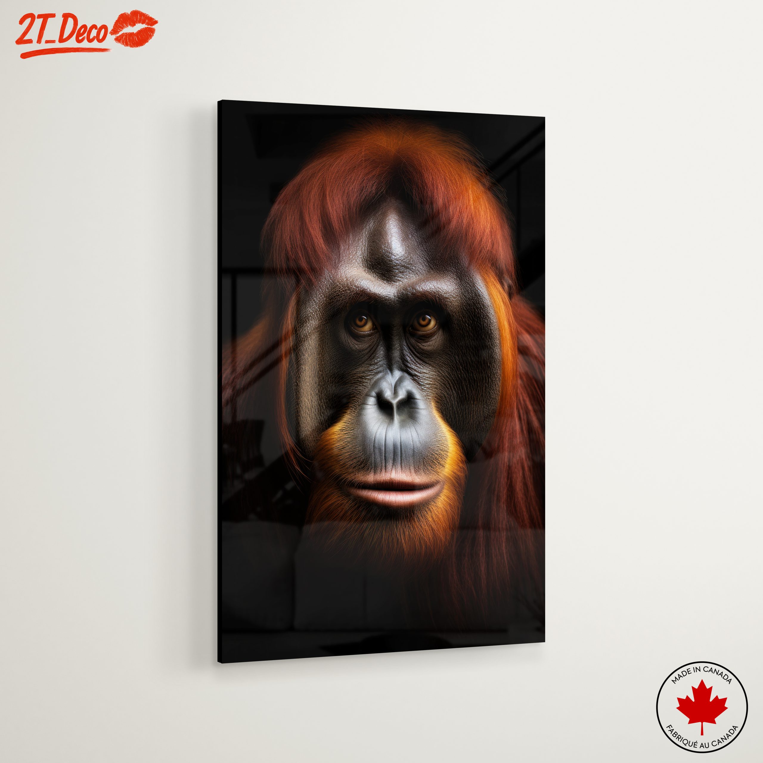 Orangutan Portrait with Rich Detail - Image 6