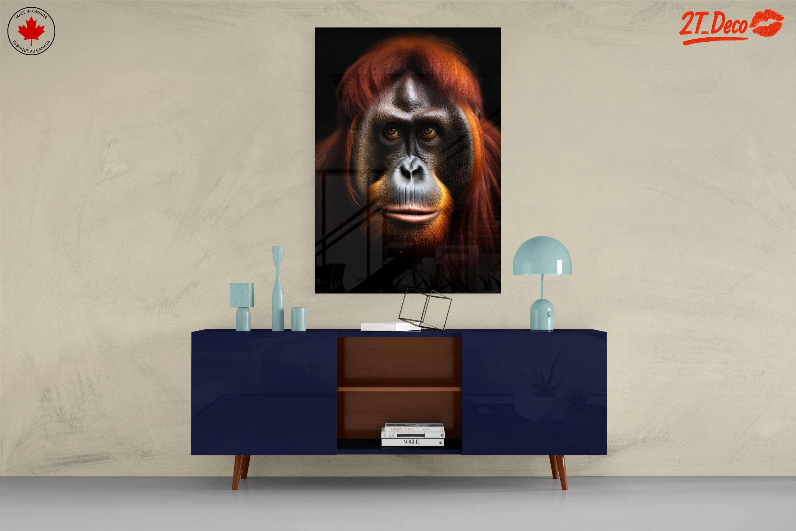 Orangutan Portrait with Rich Detail - Image 8
