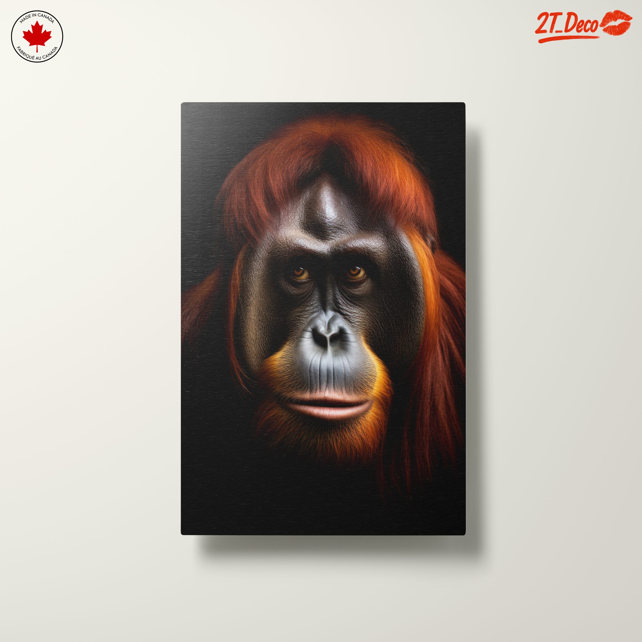 Orangutan Portrait with Rich Detail - Image 10
