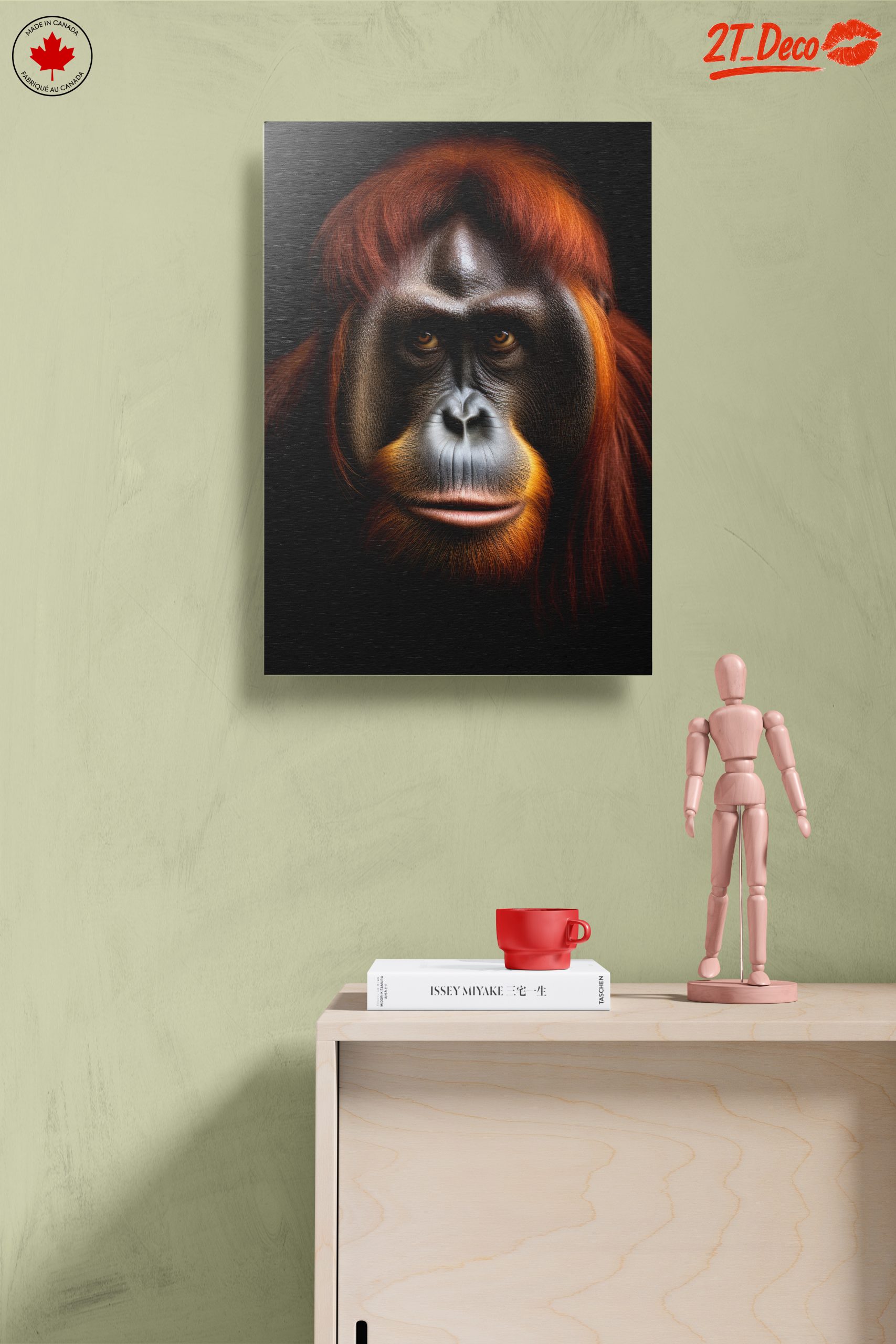 Orangutan Portrait with Rich Detail - Image 14