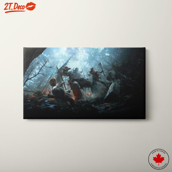 Epic Battle Scene from God Of War