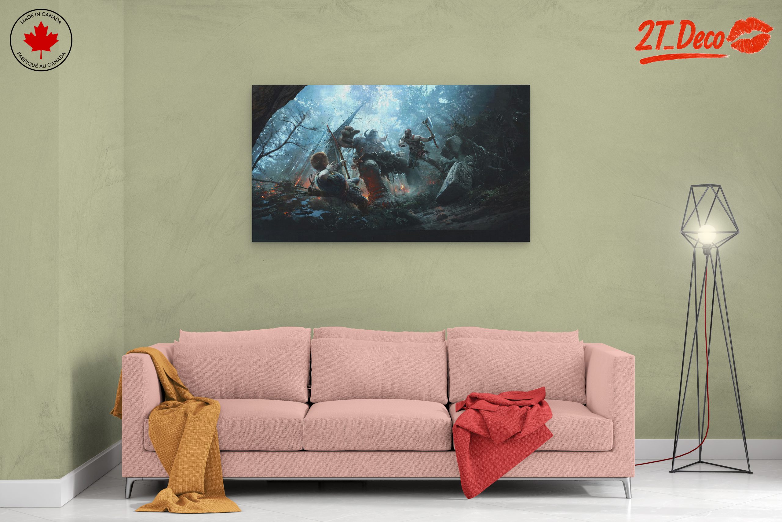 Epic Battle Scene from God Of War - Image 2