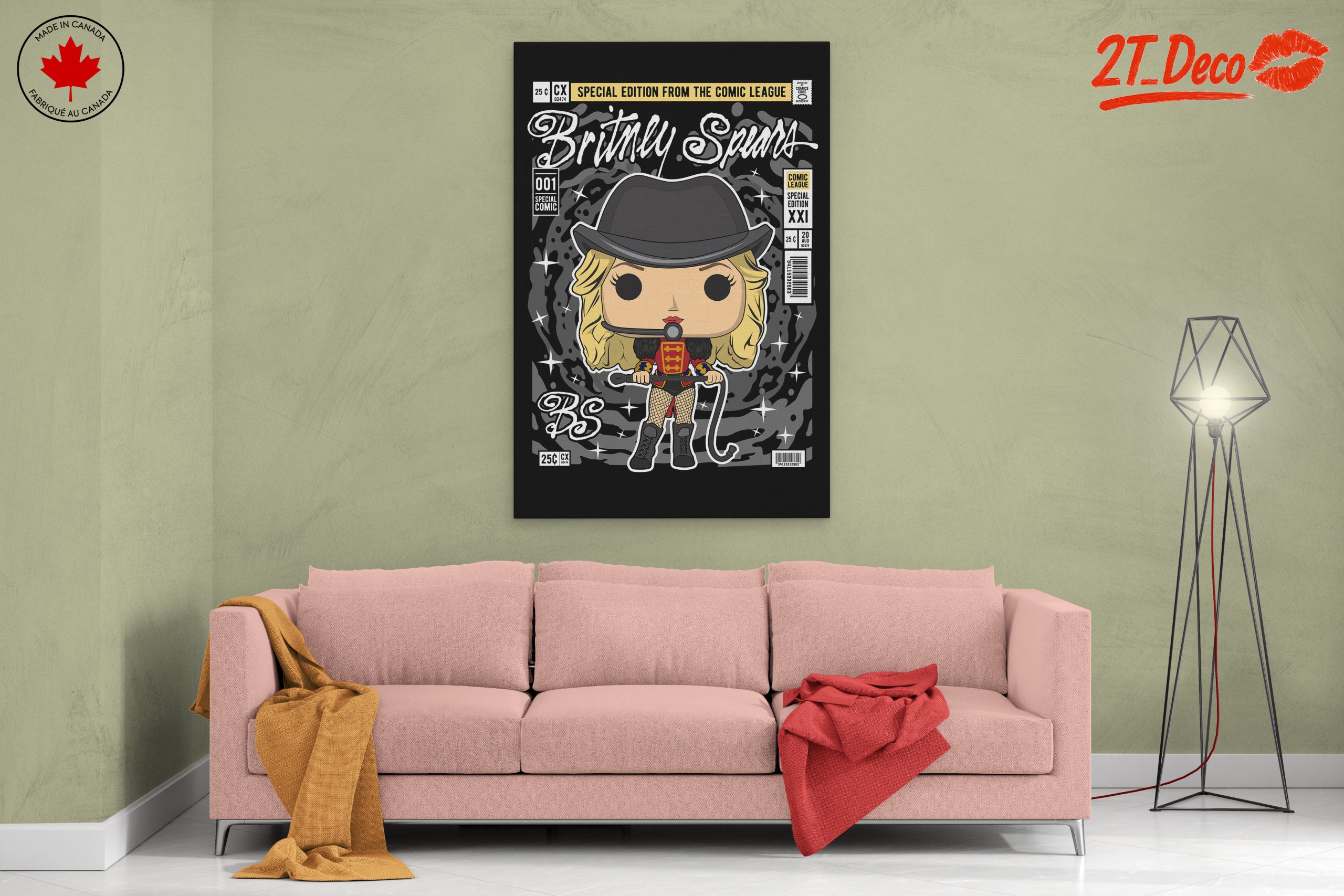 Britney Spears Comic Character Art - Image 2