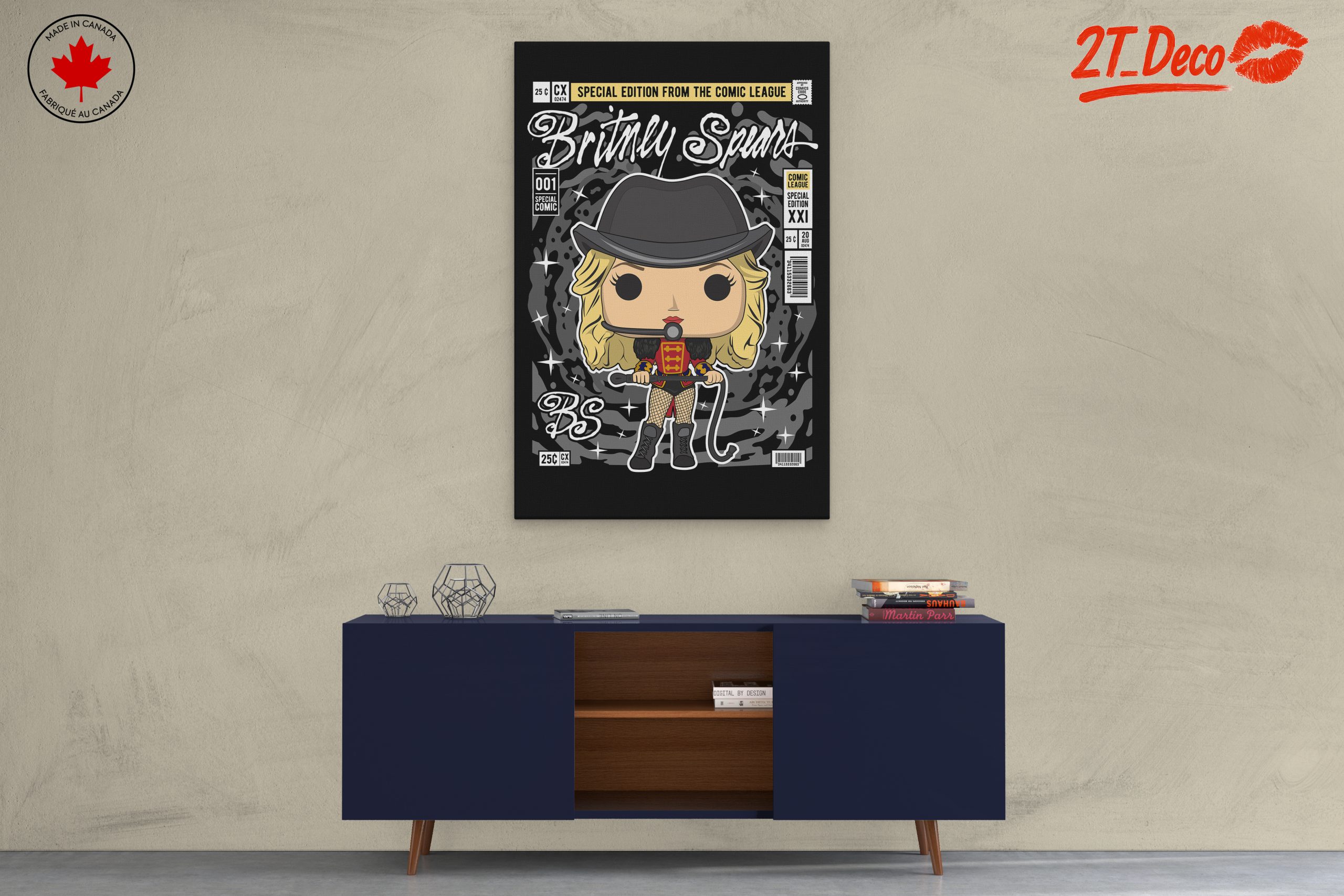 Britney Spears Comic Character Art - Image 3