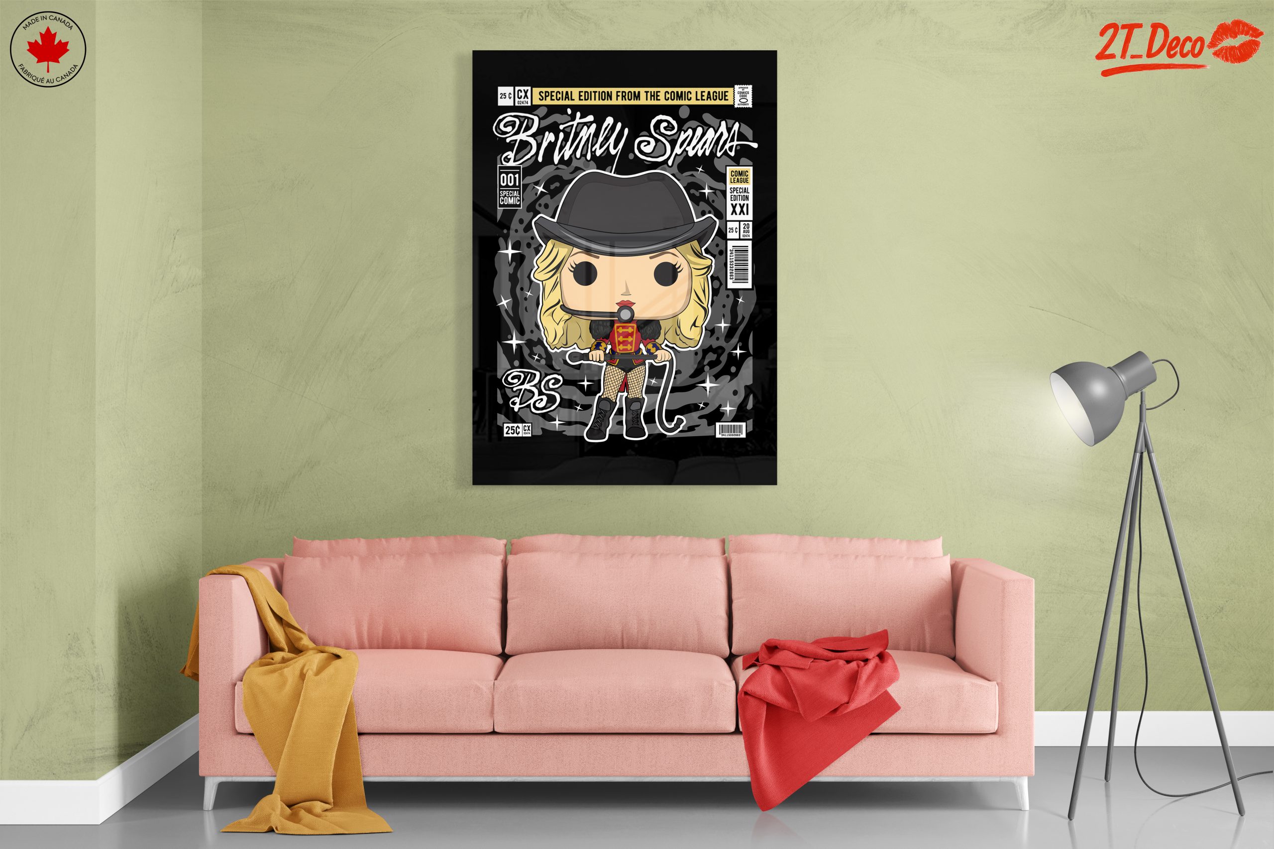 Britney Spears Comic Character Art - Image 7