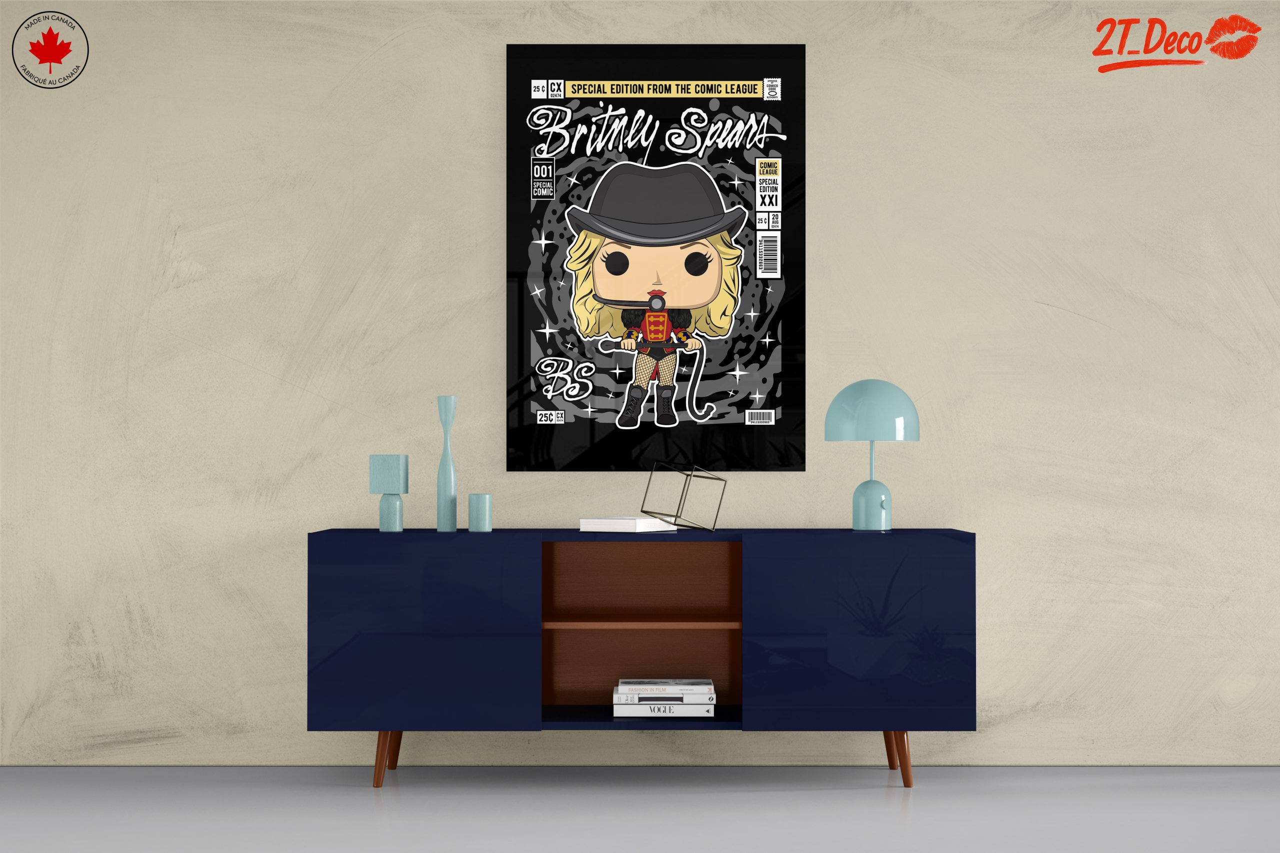 Britney Spears Comic Character Art - Image 8