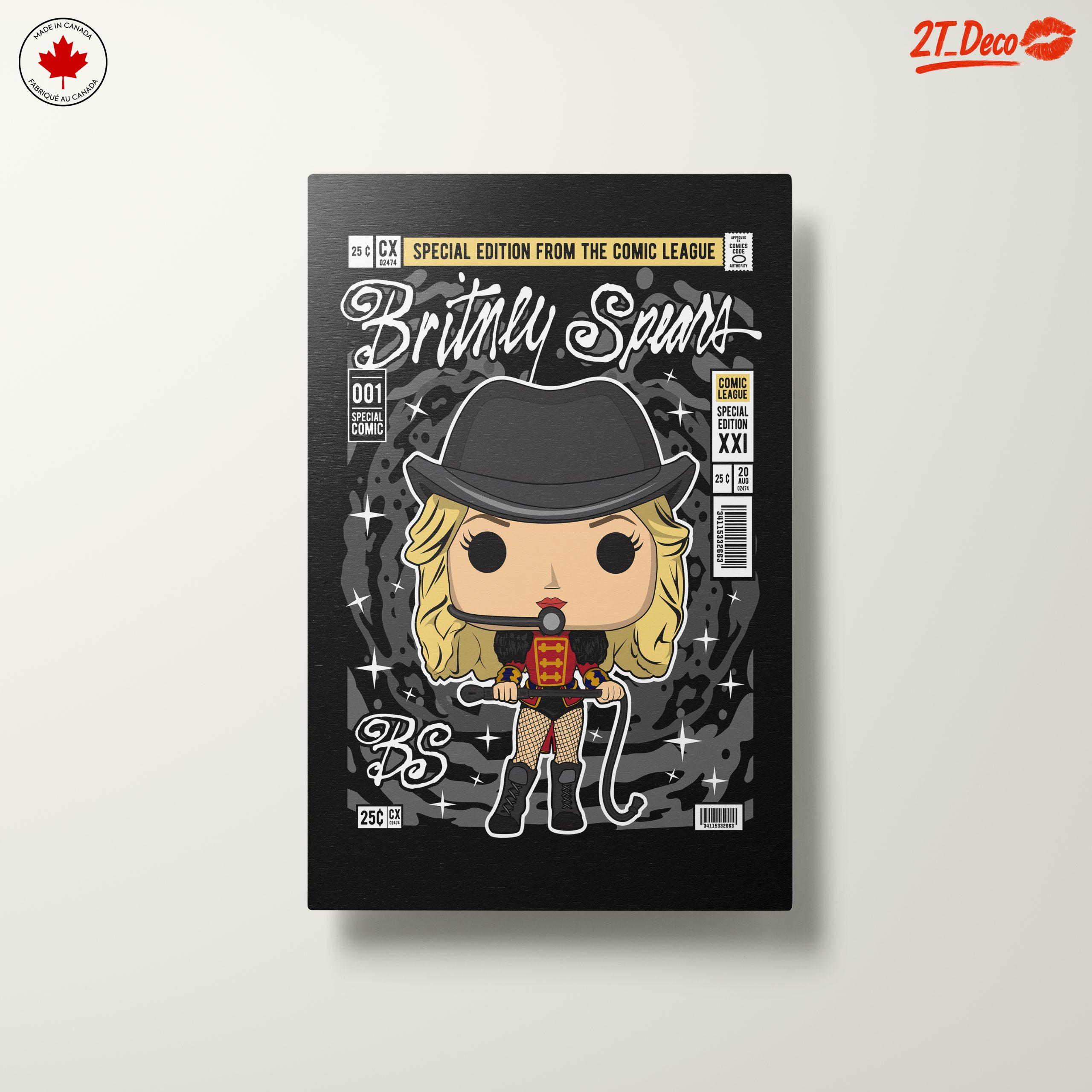 Britney Spears Comic Character Art - Image 10