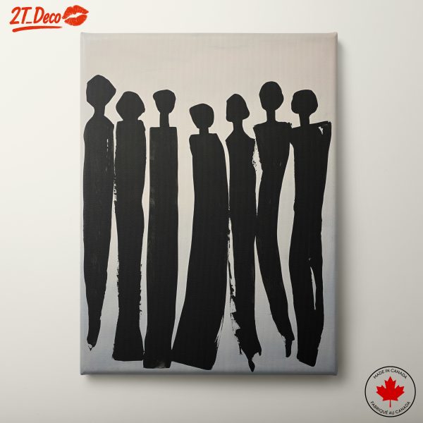 Minimalist Abstract Figure Art 2