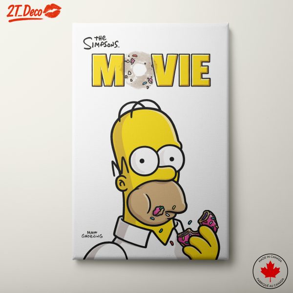 Homer Simpson Pop Art Illustration