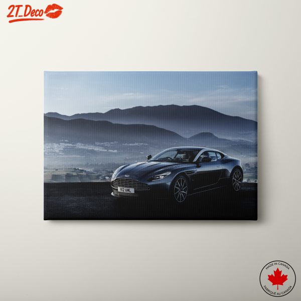 Elegant Aston Martin Sports Car Landscape