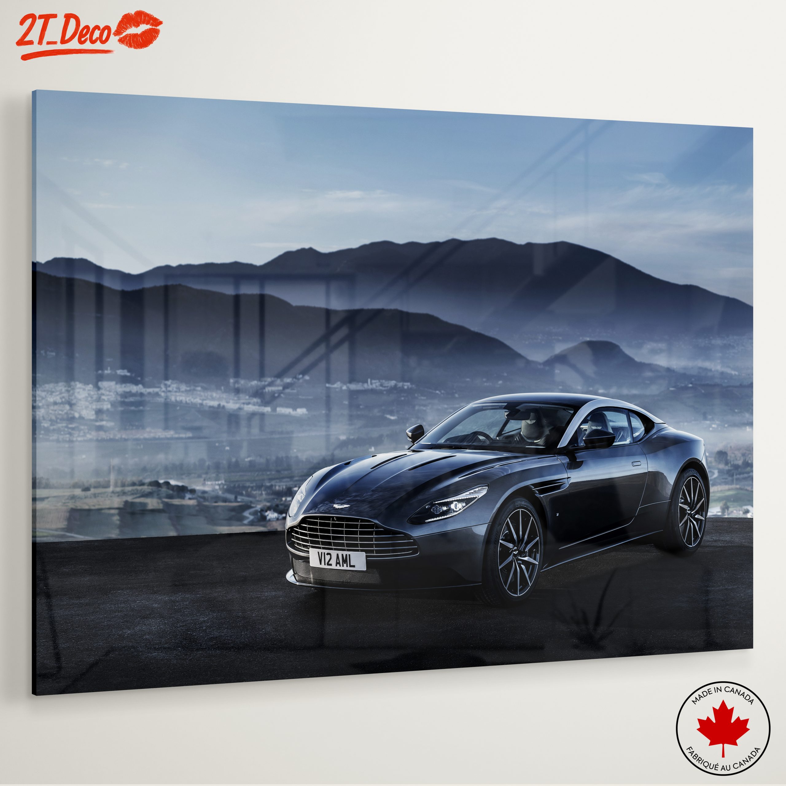 Elegant Aston Martin Sports Car Landscape - Image 6