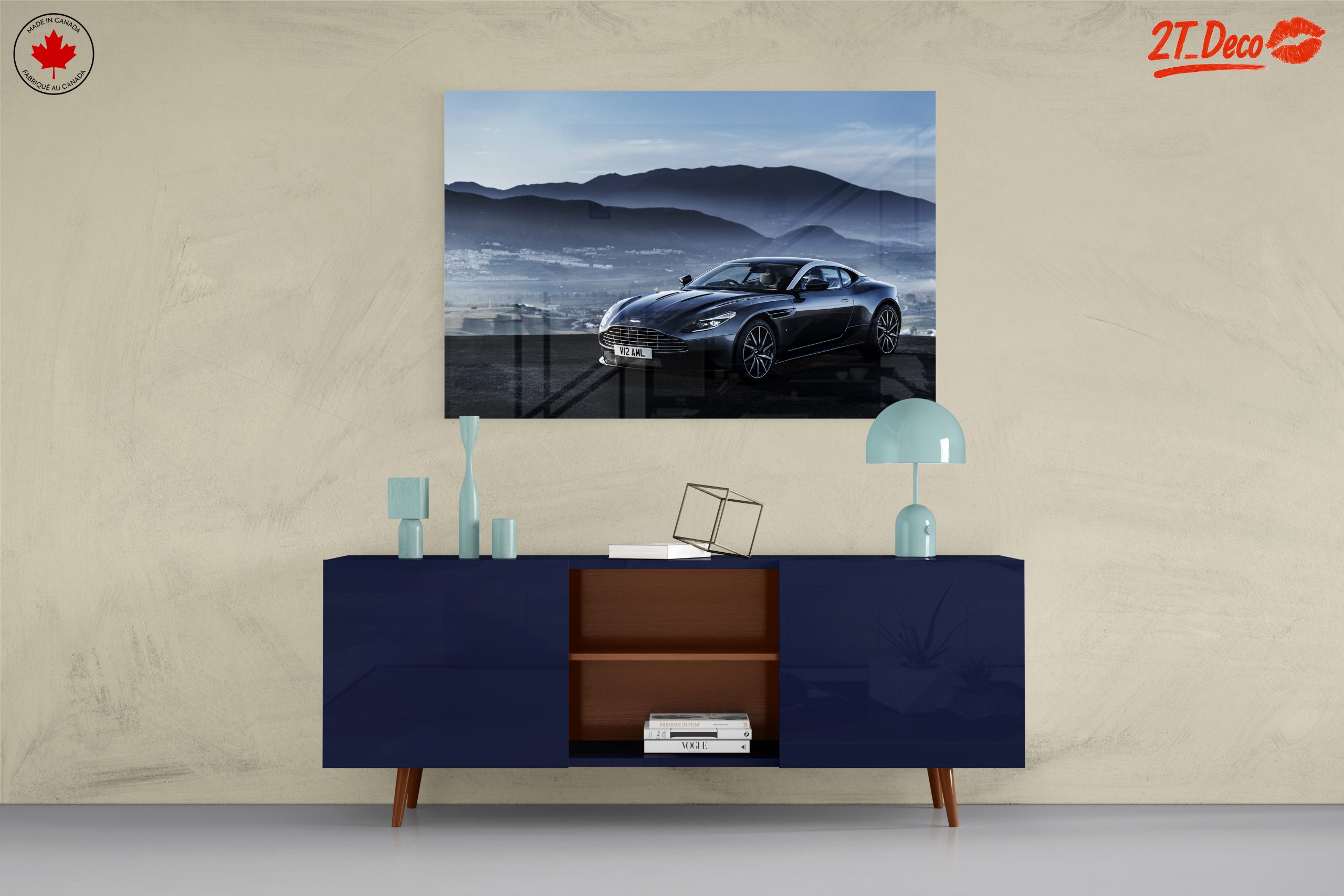 Elegant Aston Martin Sports Car Landscape - Image 8
