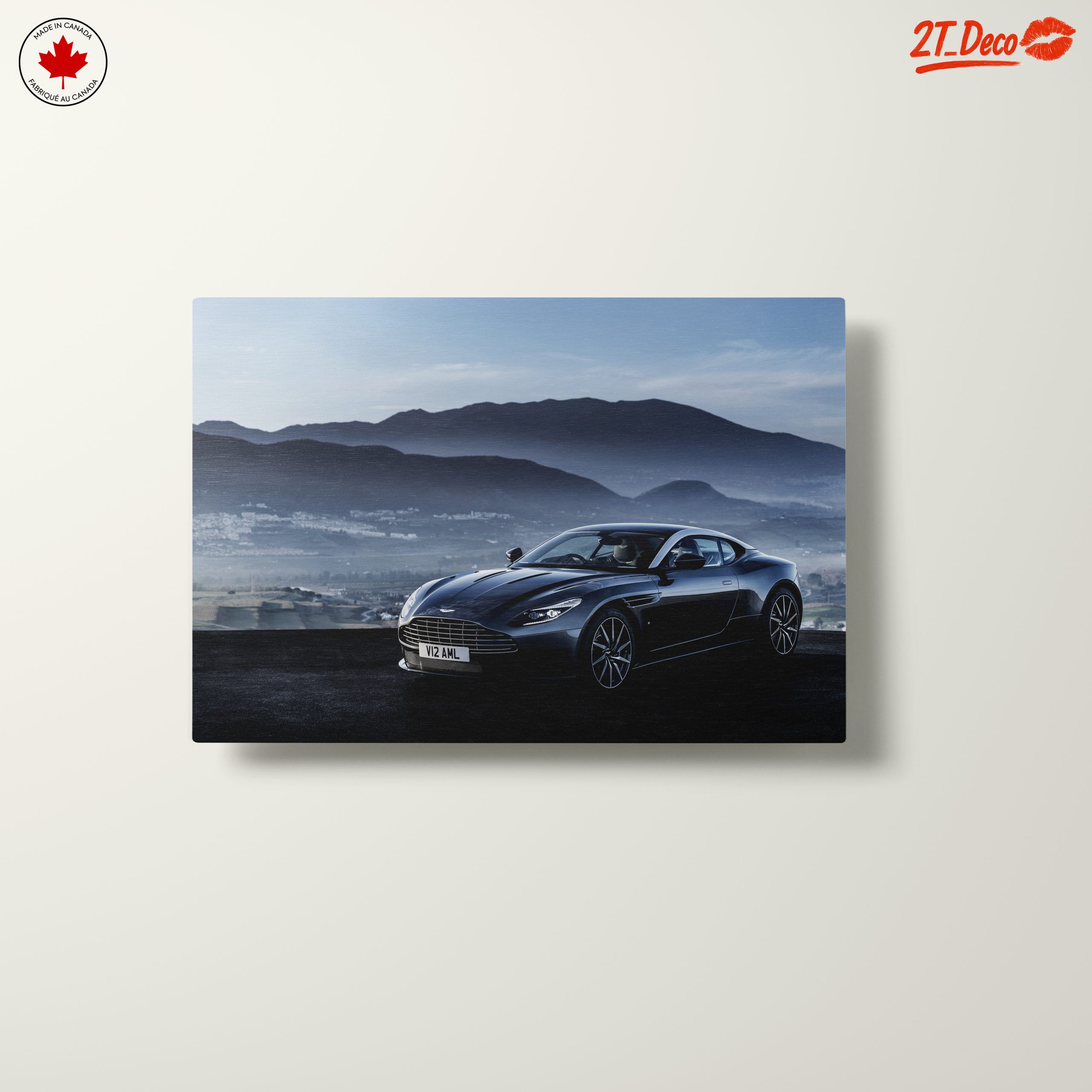 Elegant Aston Martin Sports Car Landscape - Image 10