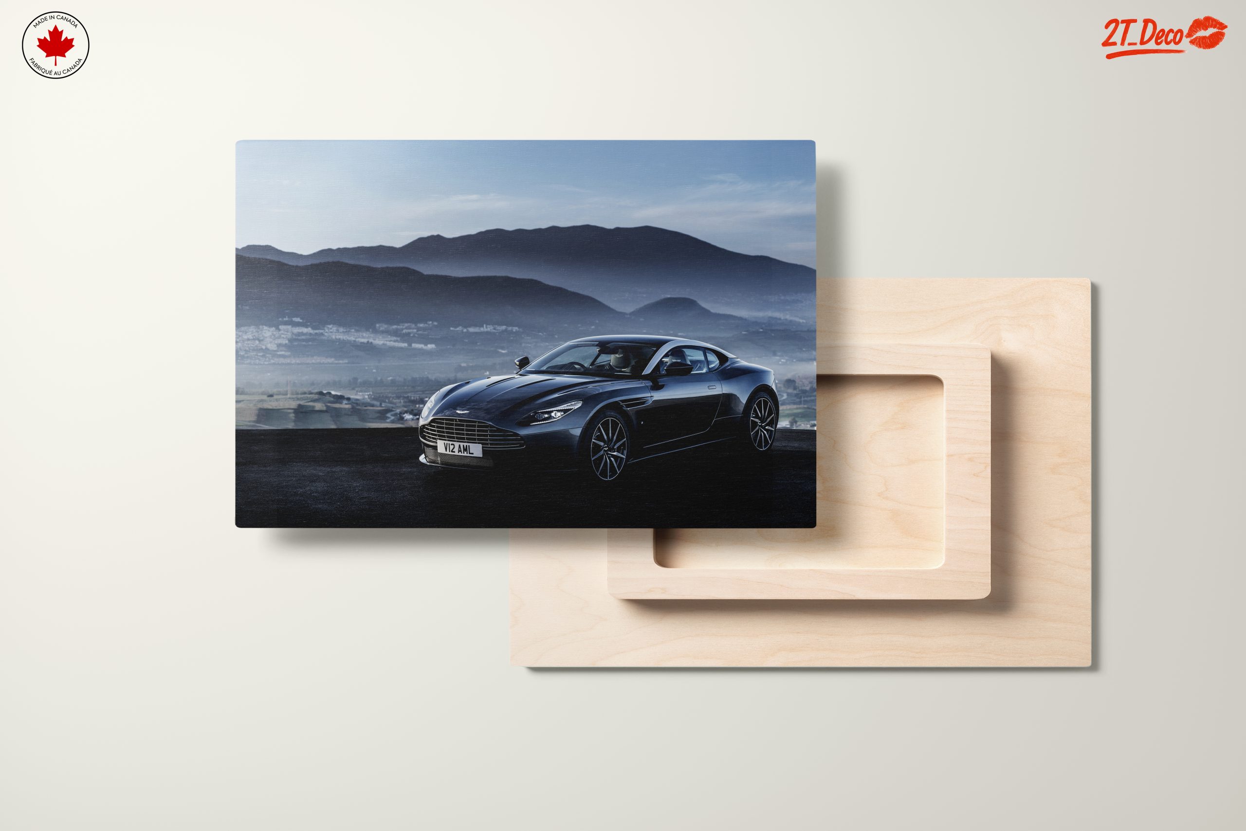 Elegant Aston Martin Sports Car Landscape - Image 11