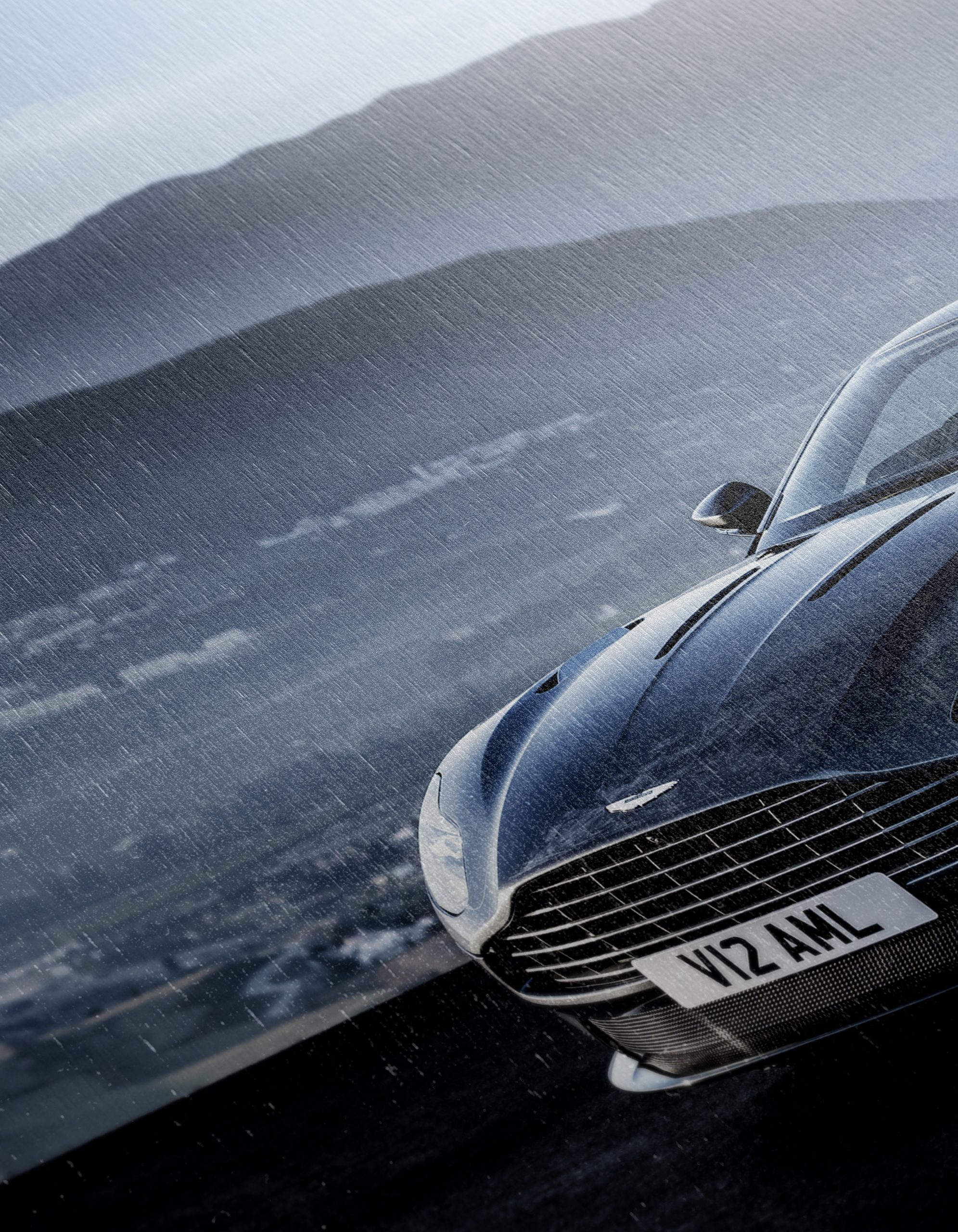 Elegant Aston Martin Sports Car Landscape - Image 12